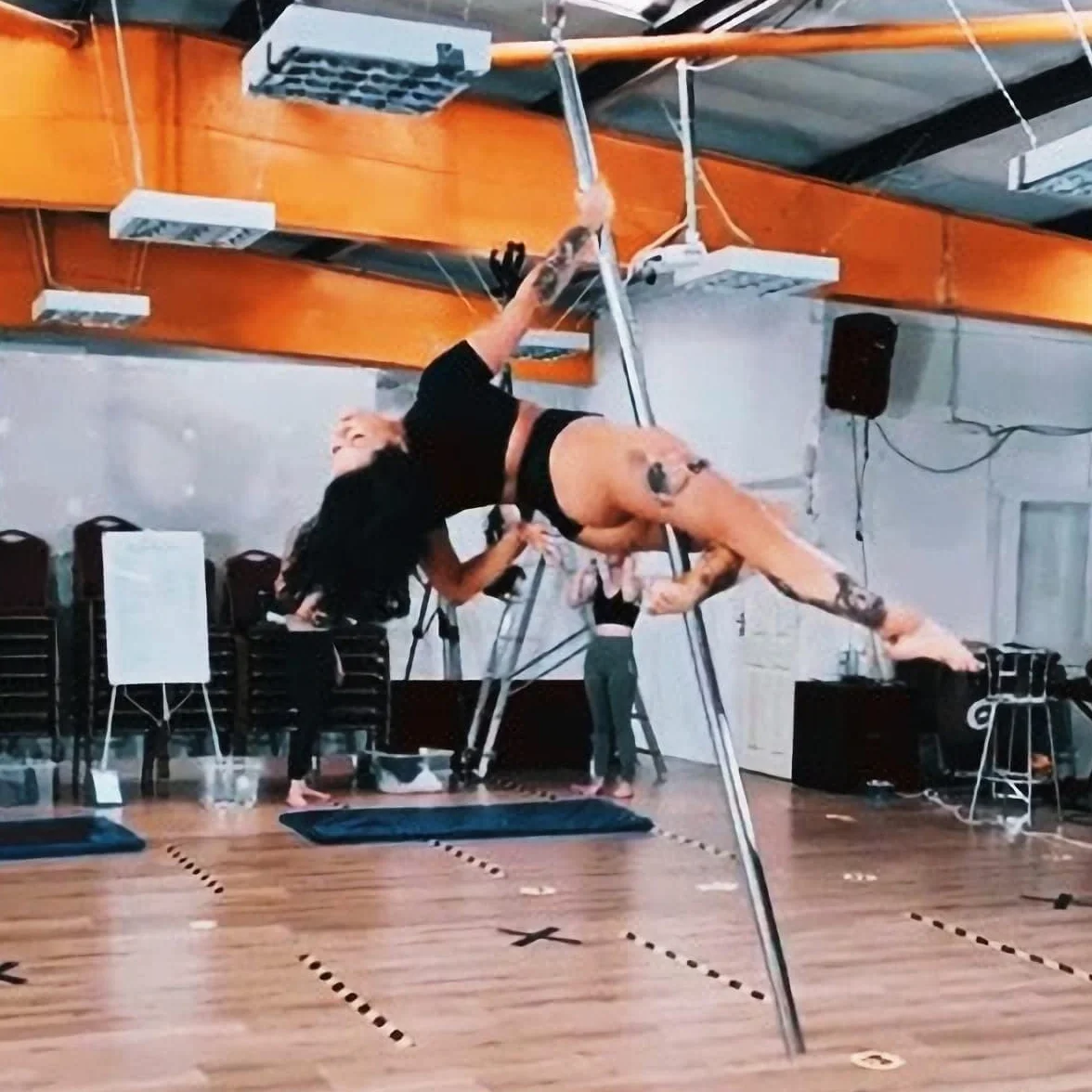 PRIOR FITNESS Palo Pole Dance 45 mm desmontable para gimnasio doméstico 150 kg