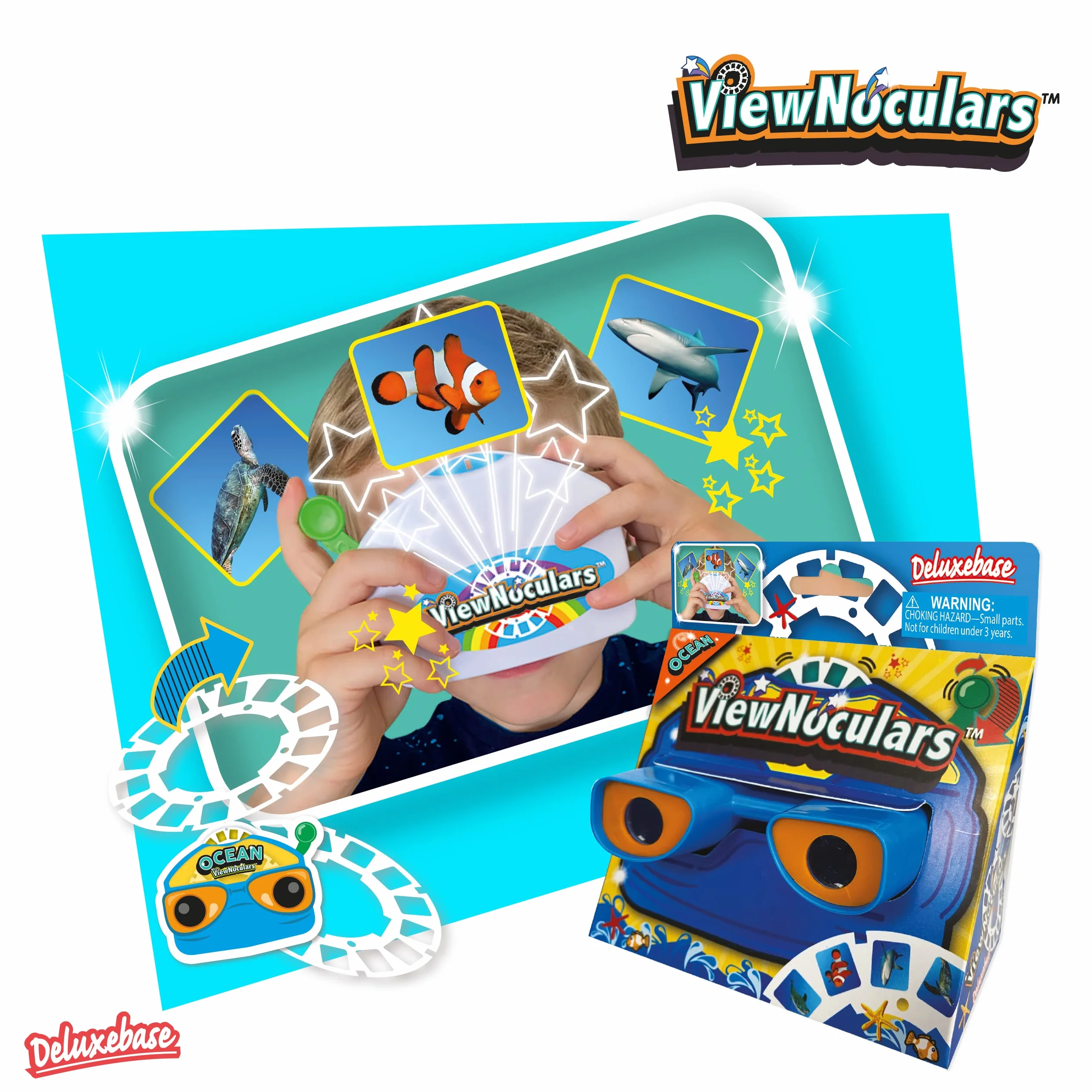 ViewNoclulares - Océano de Deluxebase. Educativo Visor de Carrete 3D para Niños