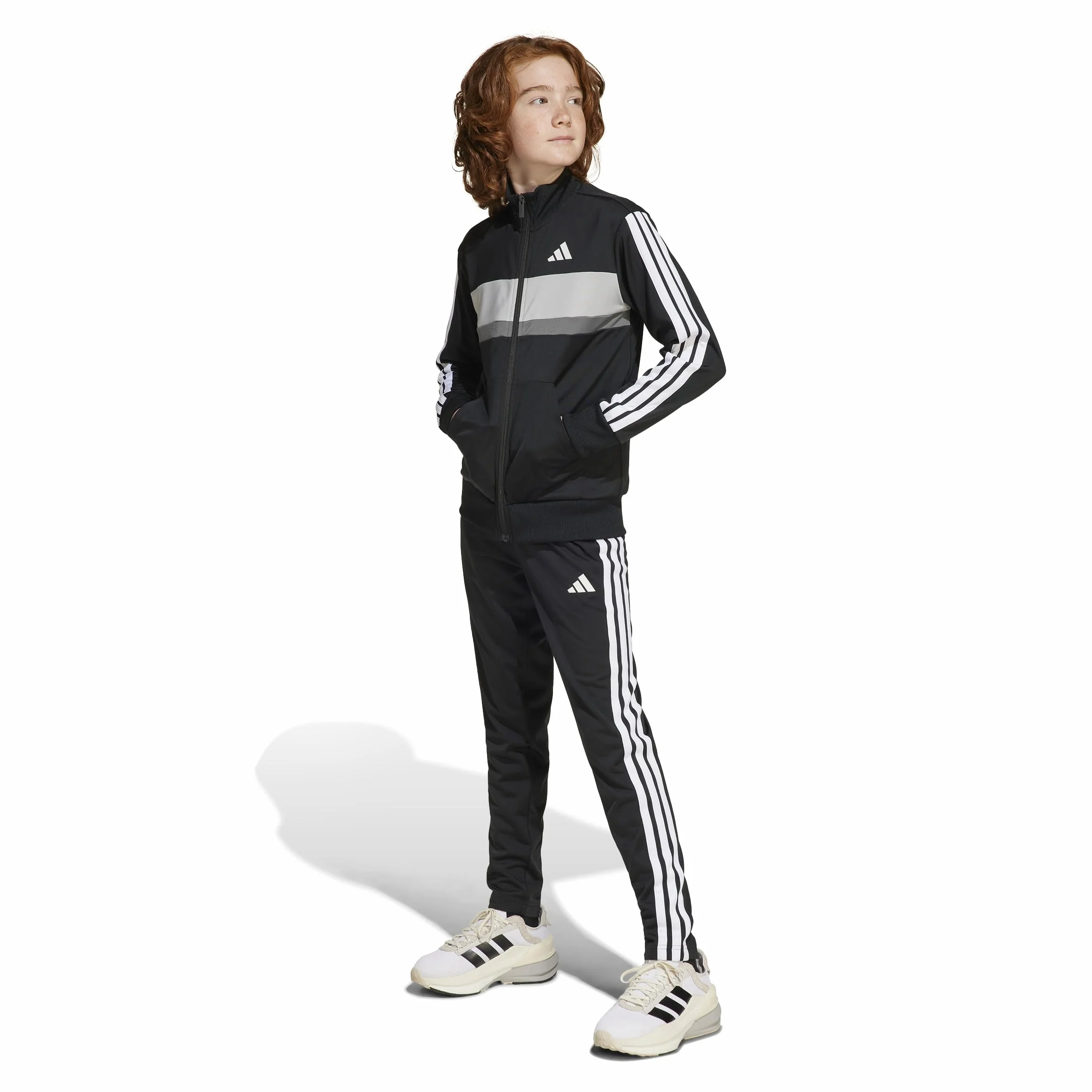 adidas SEASONAL ESSENTIALS TIBERIO 3 STRIPES TRICOT TRACKSUIT