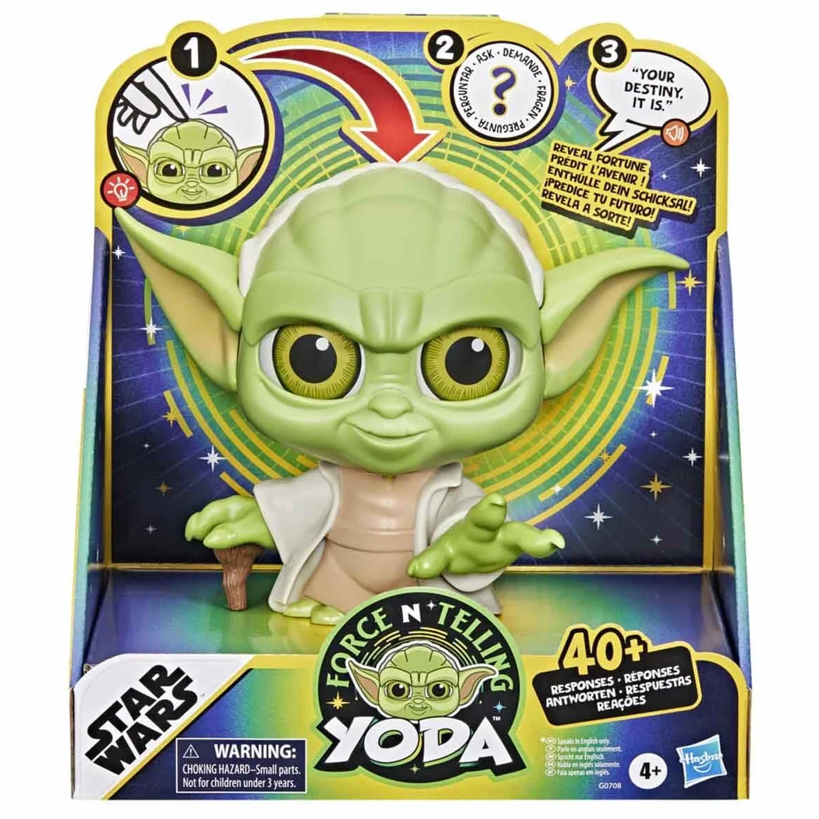 Star Wars Force N Telling, Yoda, Juguetes