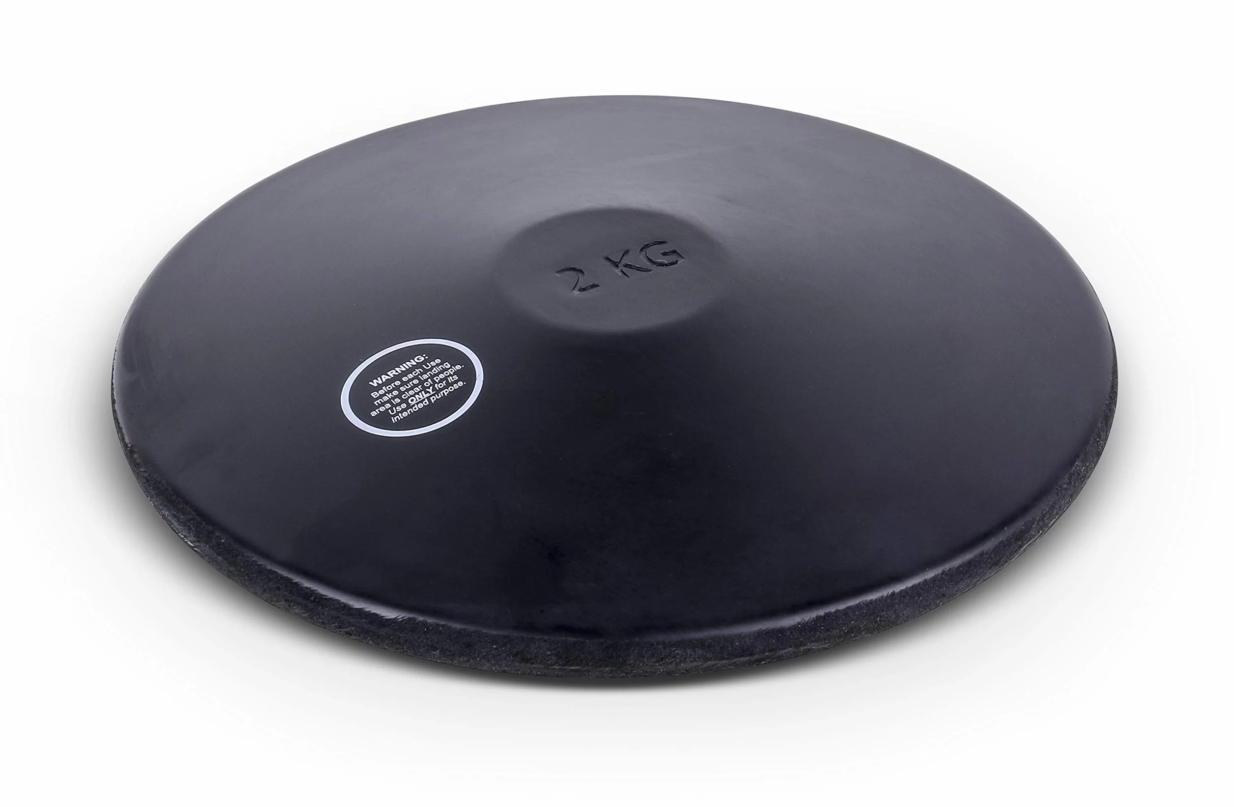 HAEST VINEX Disco de Entrenamiento de Caucho Negro 0,35-2,00 kg