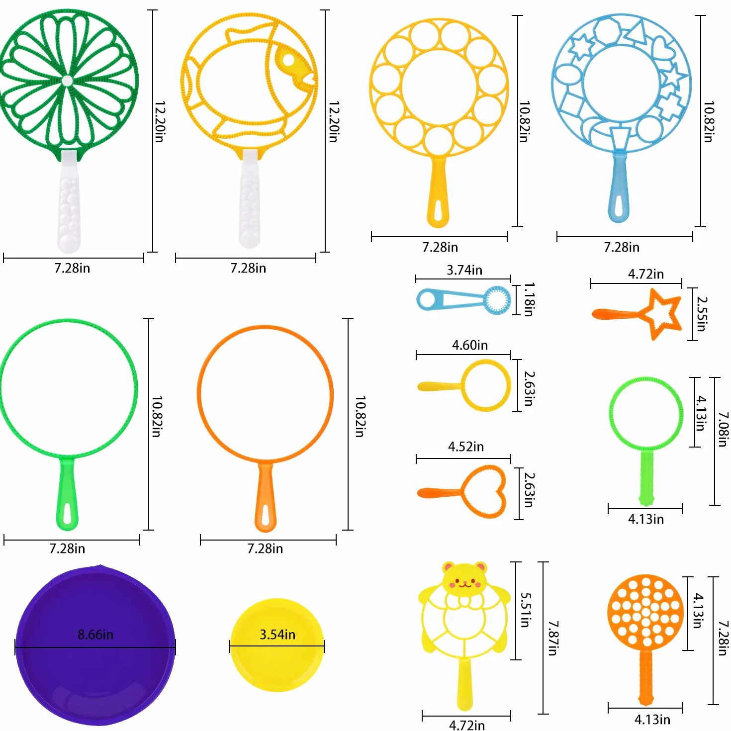 Joyibay Maquina de Burbujas, Burbujas de Jabón Kit de Varita de Burbujas Creativo Bubbles Maker para Juegos al Aire Libre en Interiores y Fiestas de Cumpleaños（20PCS）