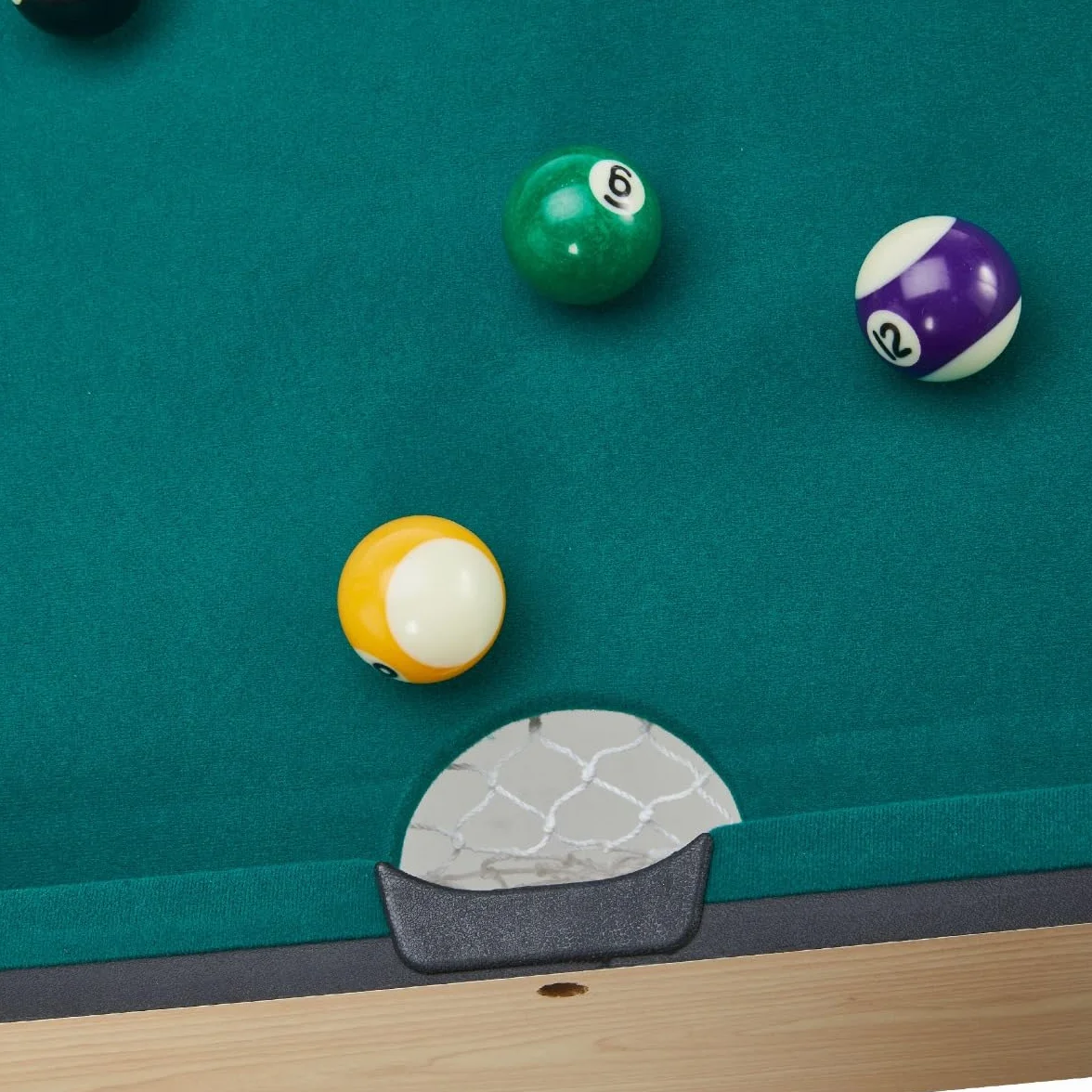 Mesa multijuegos plegable 4 en 1 para adultos – Futbolín – Billar – Ping Pong – Hockey