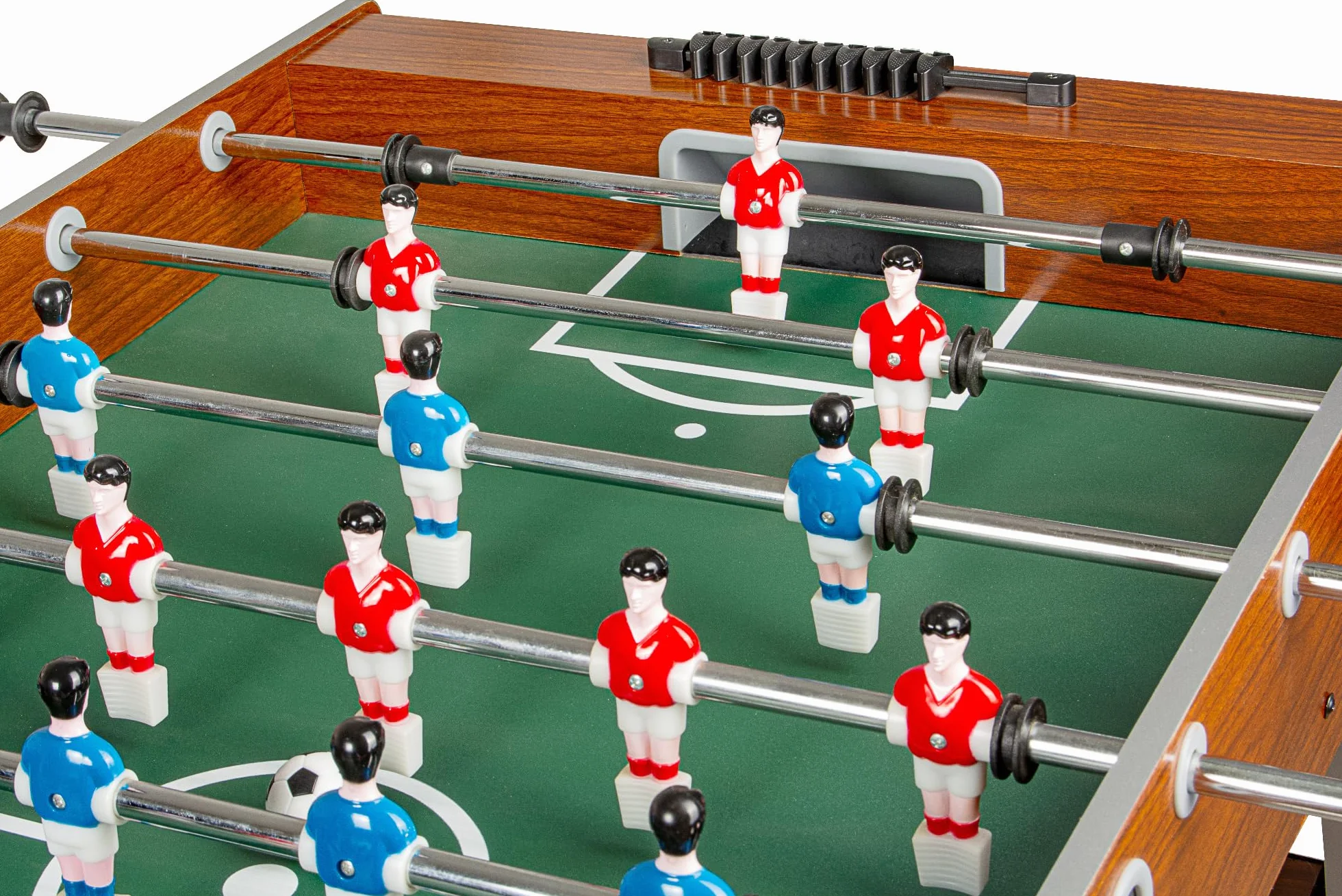 Leomark Mesa de Juegos de Madera para Niños y Adultos Diversión en Casa o en Fiestas Juego Educativo Familiar Estable Resistente Fácil de Montar Ideal para Compartir Tiempo en Familia