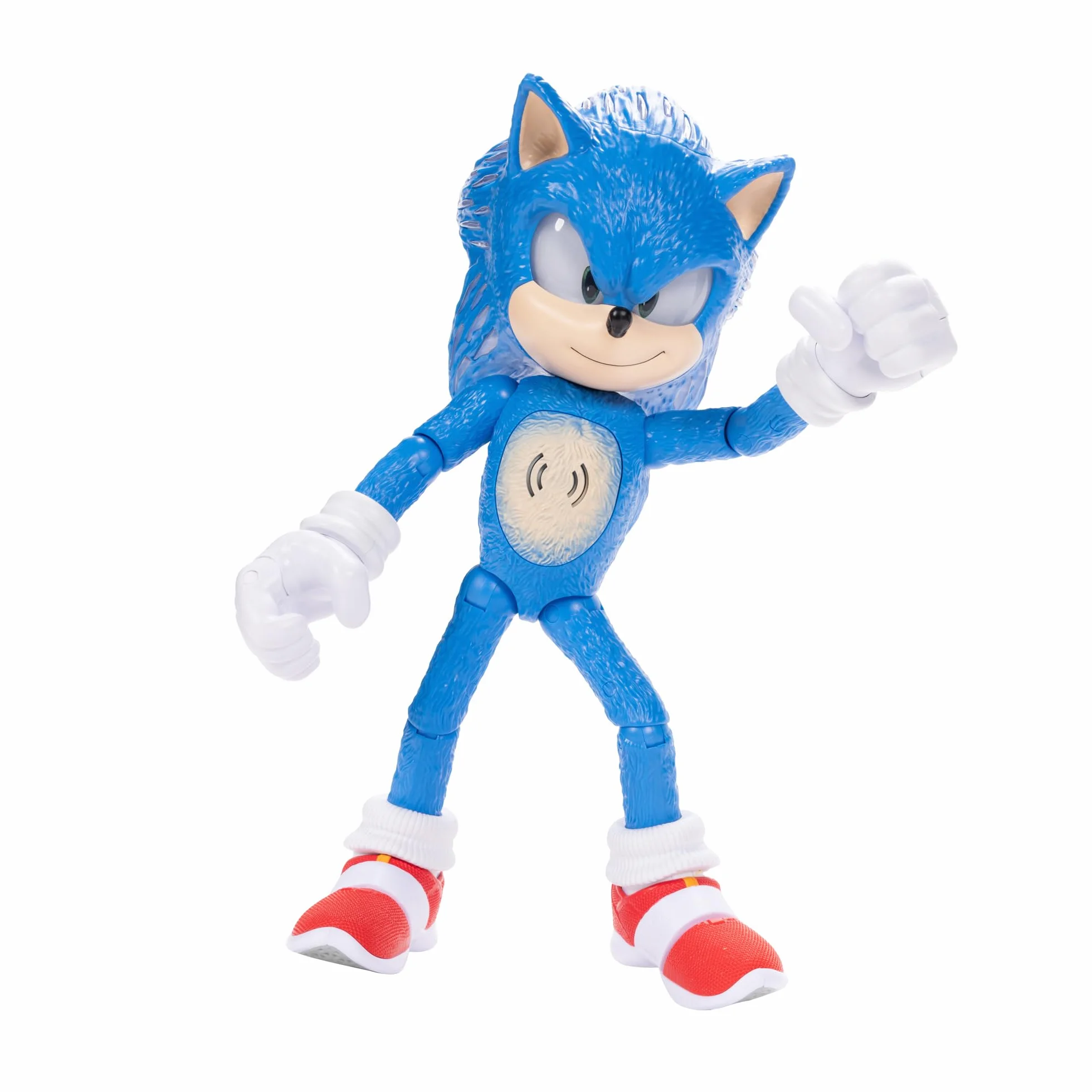 Sonic - Peluche Sonic con Funciones de 35 cm de Altura