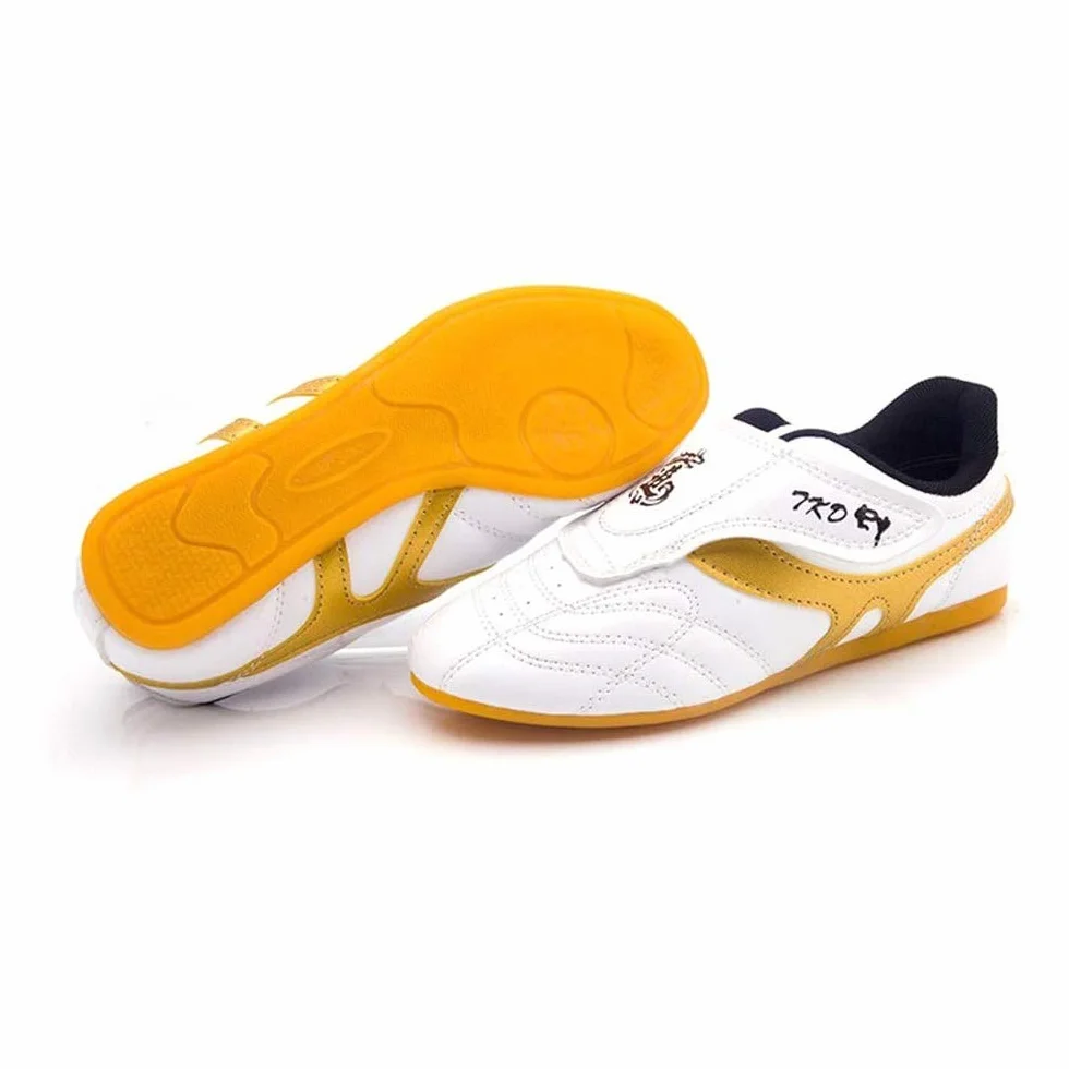 Meng Zapatillas De Taekwondo Antideslizantes Zapatos De Artes Marciales White 39