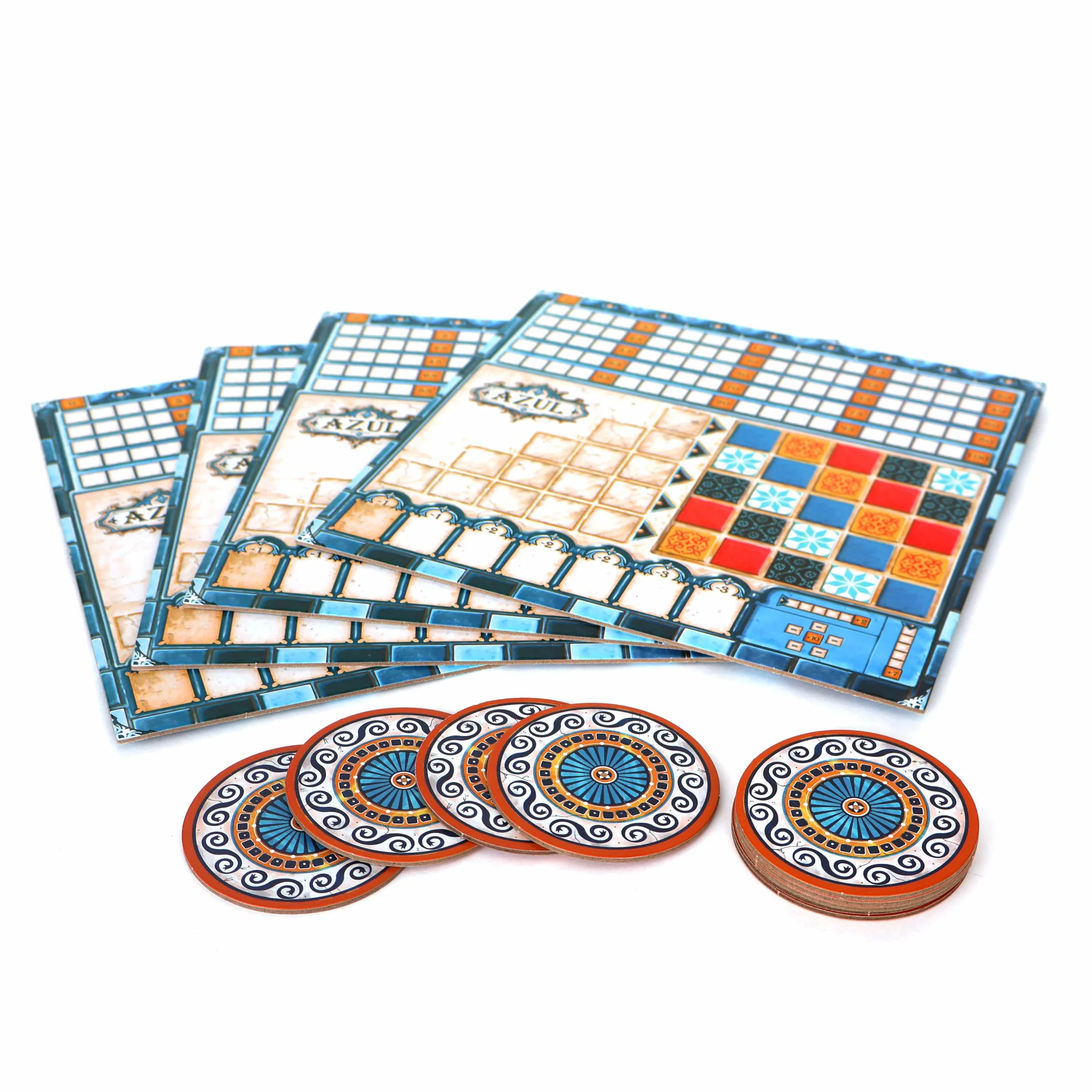 Asmodee Azul, Juego de Mesa de Colocación de Losetas y Estrategia para Adultos y Familias, Decora el Palacio Real de Évora, A Partir de 8 Años, De 2 a 4 Jugadores, 30-45 Minutos por Partida, Español