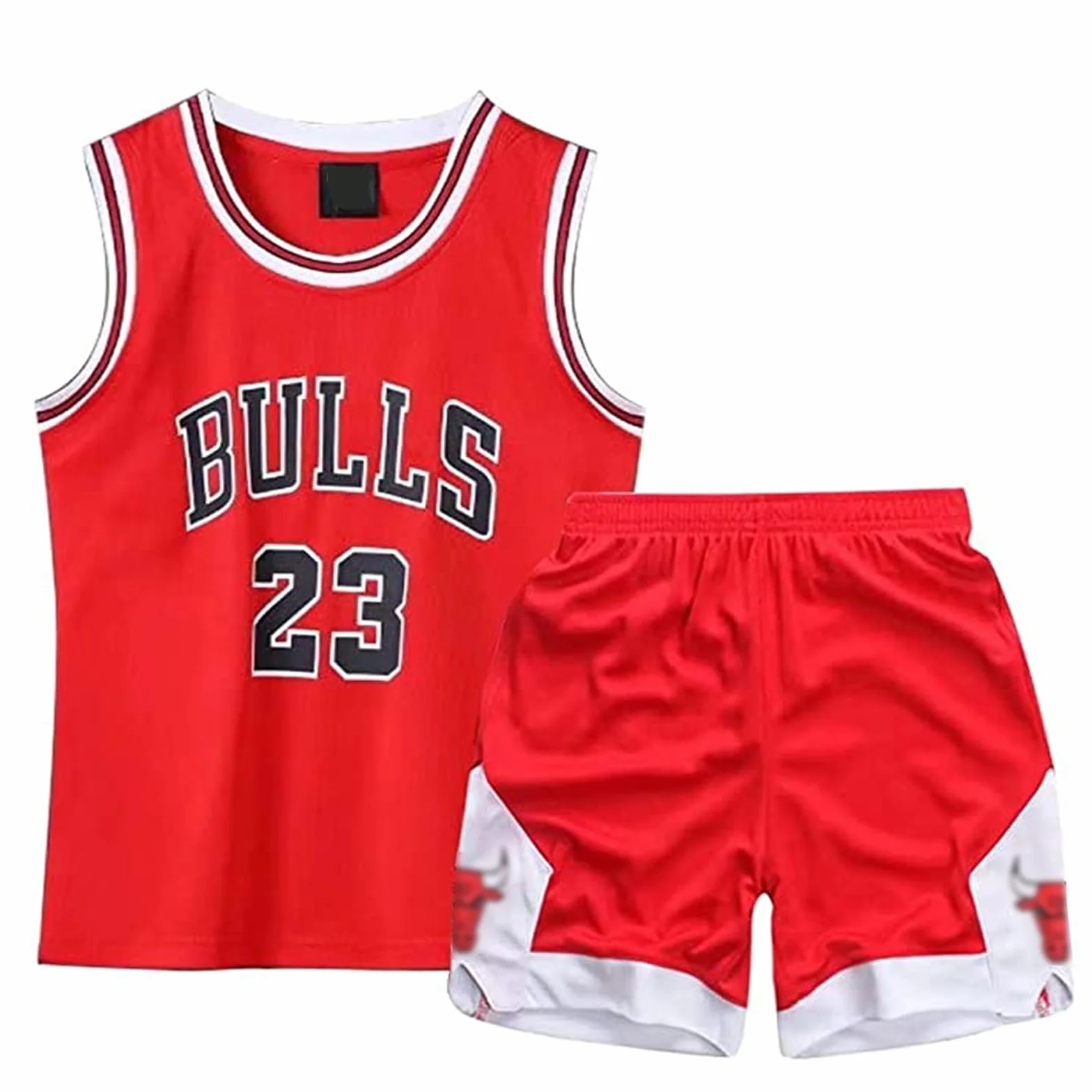 Conjunto de Baloncesto para Niños 2 Piezas - Camiseta Tirantes y Pantalones Cortos