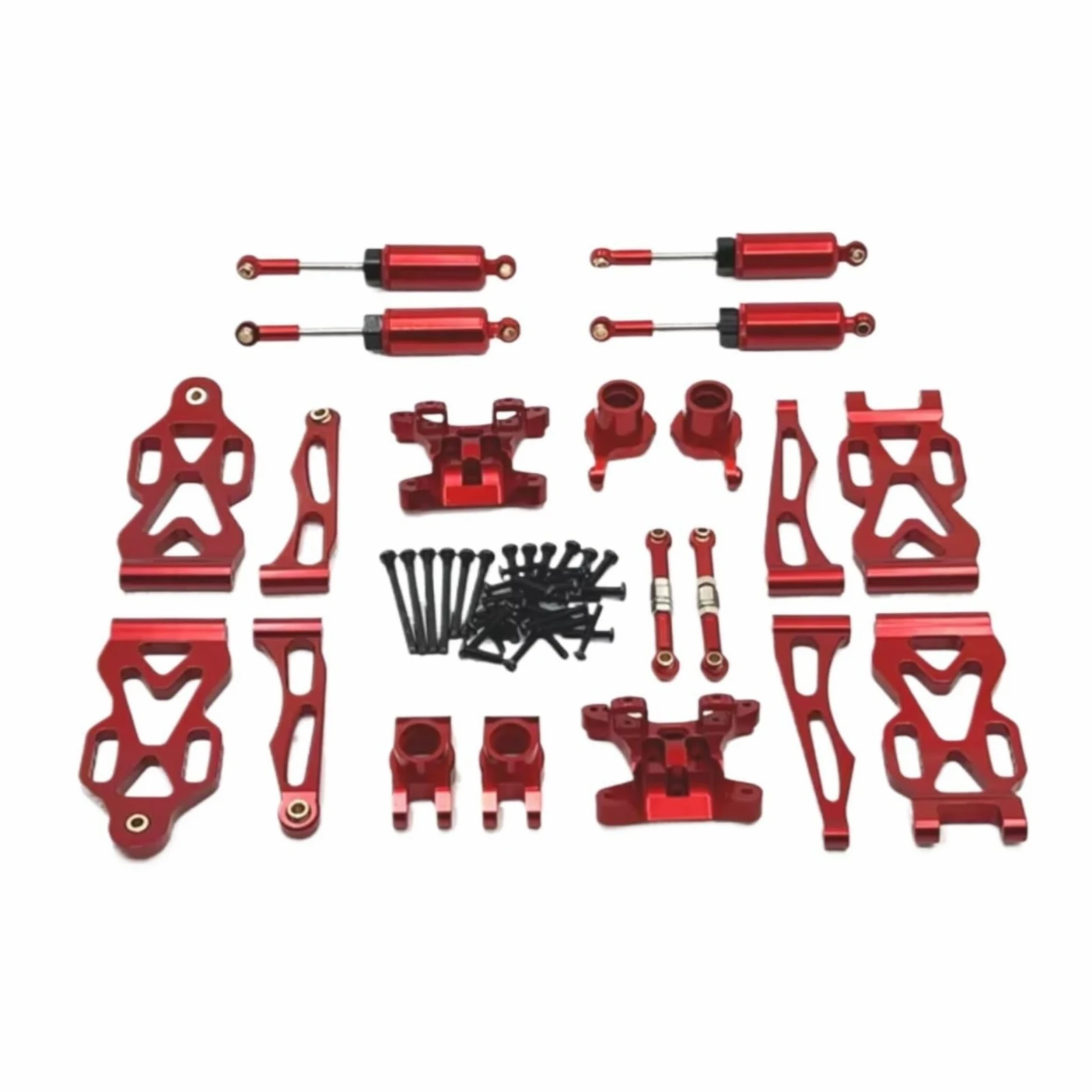 MuñóN DireccióN Rc Para SCY 16101PRO 16102PRO 1:16 SG116MAX Juego De Amortiguadores De Eje De Transmisión Con Casquillo De Dirección De Metal De Repuesto Y Uso Para Coches RC