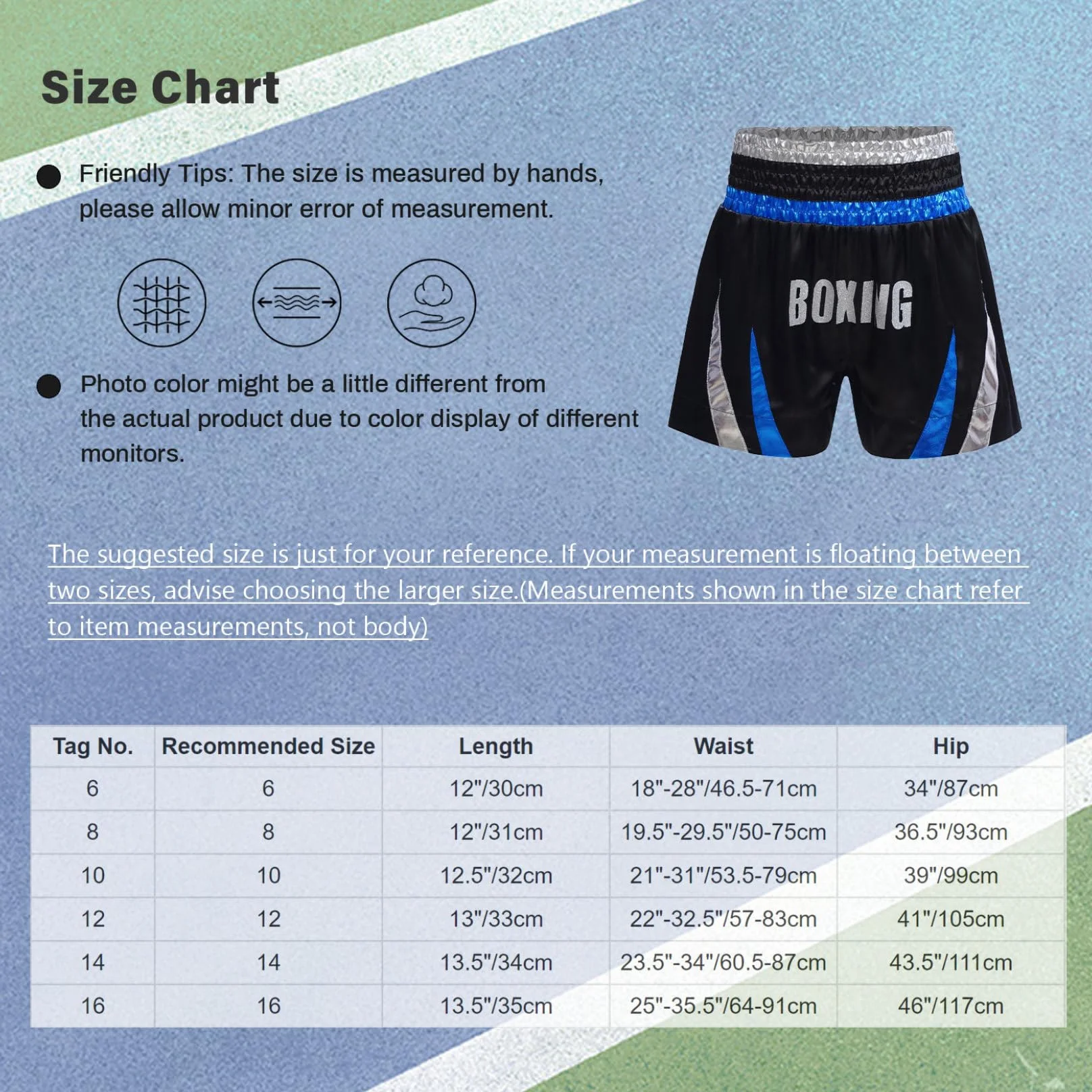 Runhomal Muay Thai Shorts Boxing Combat Kick Boxing MMA Training Trunks