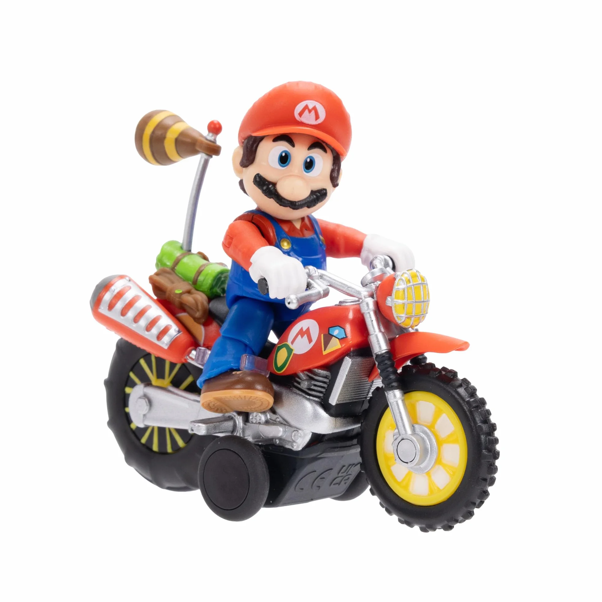 La película Super Mario Galaxy – Figura de 6 cm con Motocicleta de Retroceso – Mario