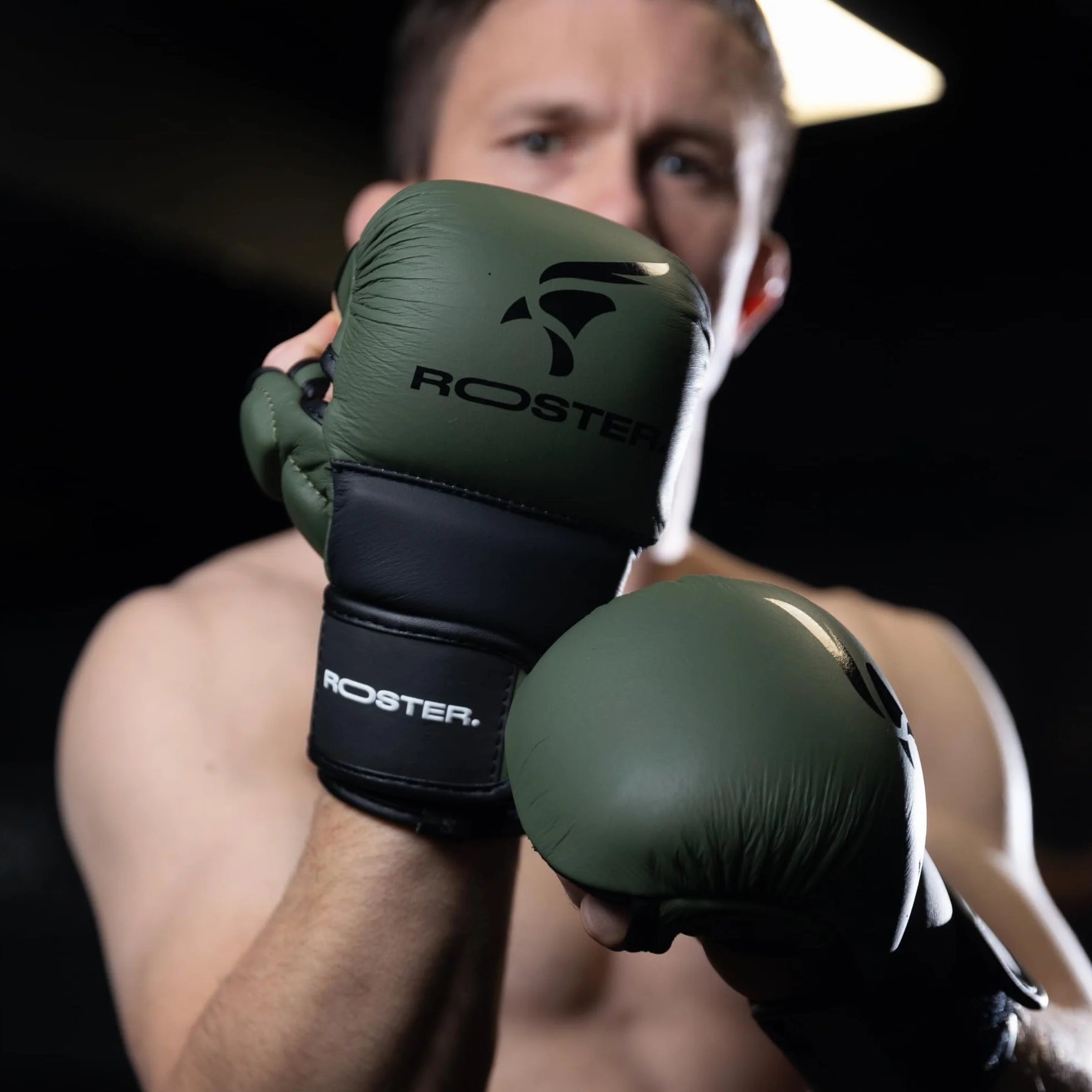 Guantillas MMA 7oz Sparring Piel Boxeo Kick Boxing Defensa Personal Unisex Adulto