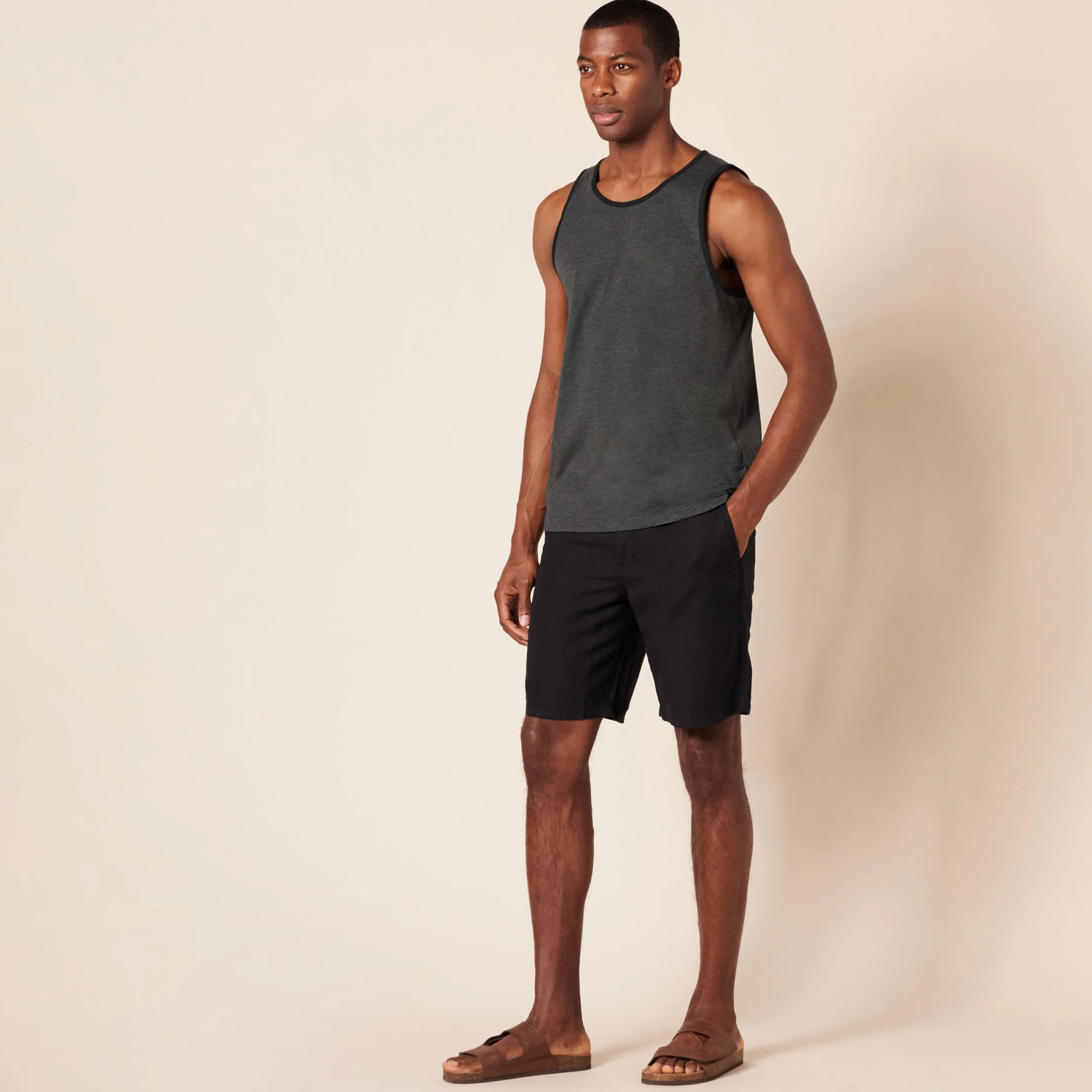 Amazon Essentials Hombre Camiseta de Tirantes Ajuste Normal