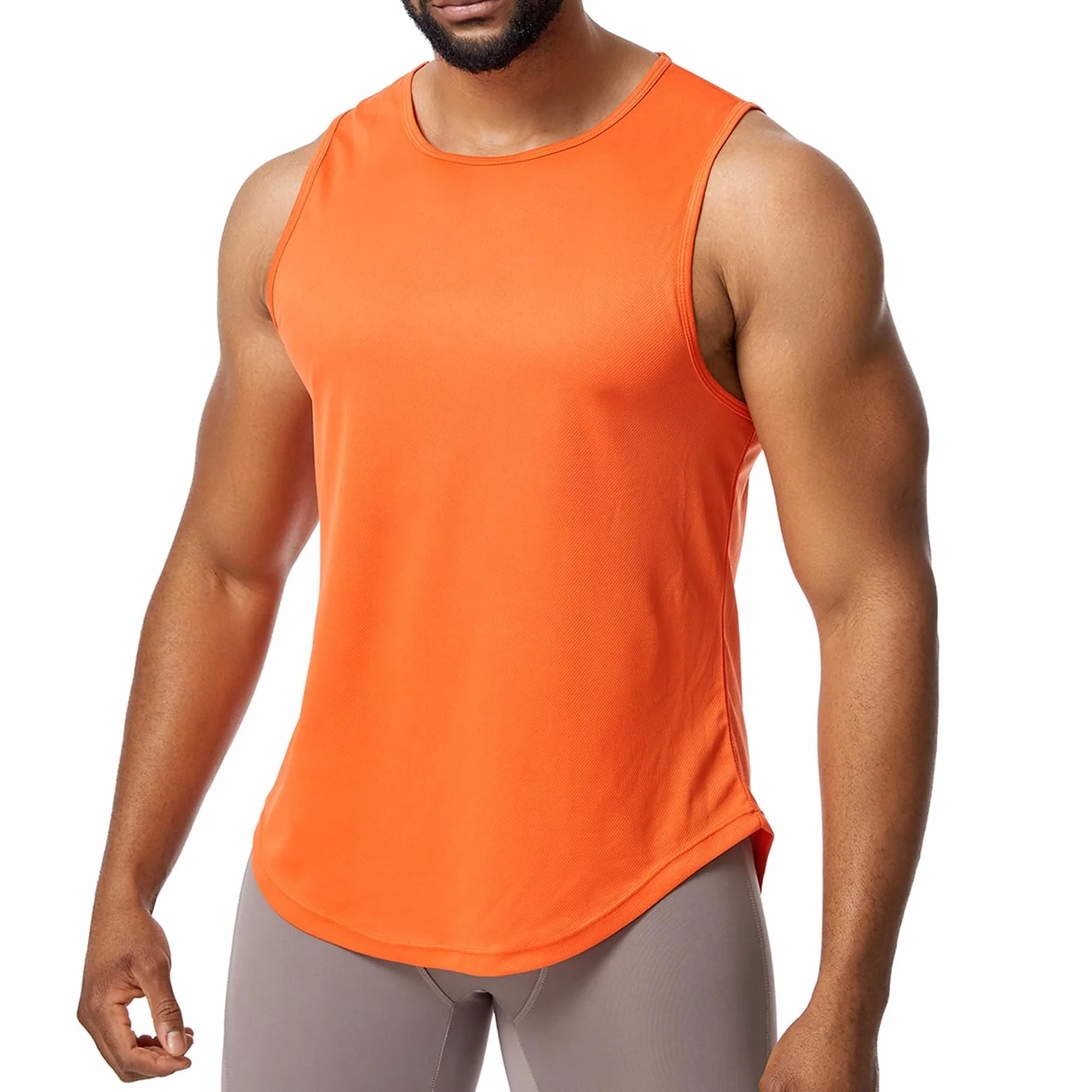 Camisetas de Tirantes para Hombre Ropa Interior sin Mangas Deportivo Tank Tops Secado rápido Gimnasio Camiseta Entrenamiento