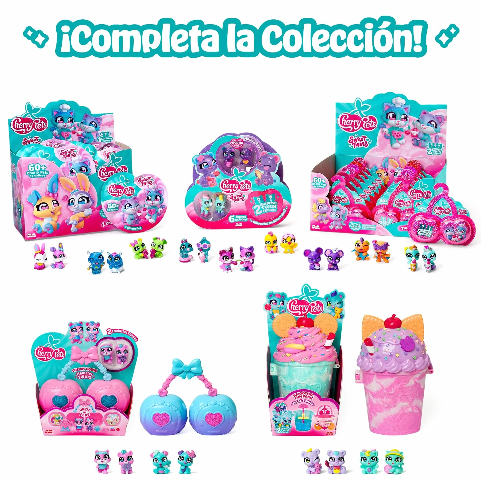 Sweet Twins Series Twin Pack 2 Figuras Coleccionables Gemelas Sorpresa 1 Checklist