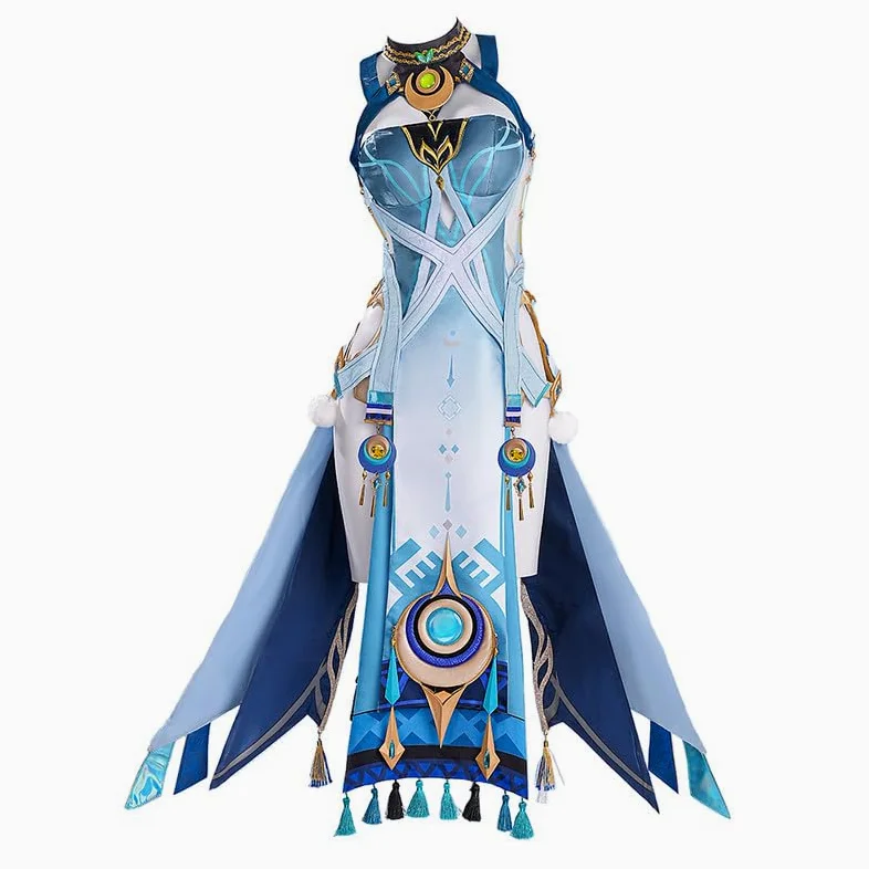 Traje de Lujo (Genshin Impact) Ropa de Cosplay Conjunto de Disfraz de Juego de Rol Traje de Cómics Uniforme de Halloween Ropa de Carnaval