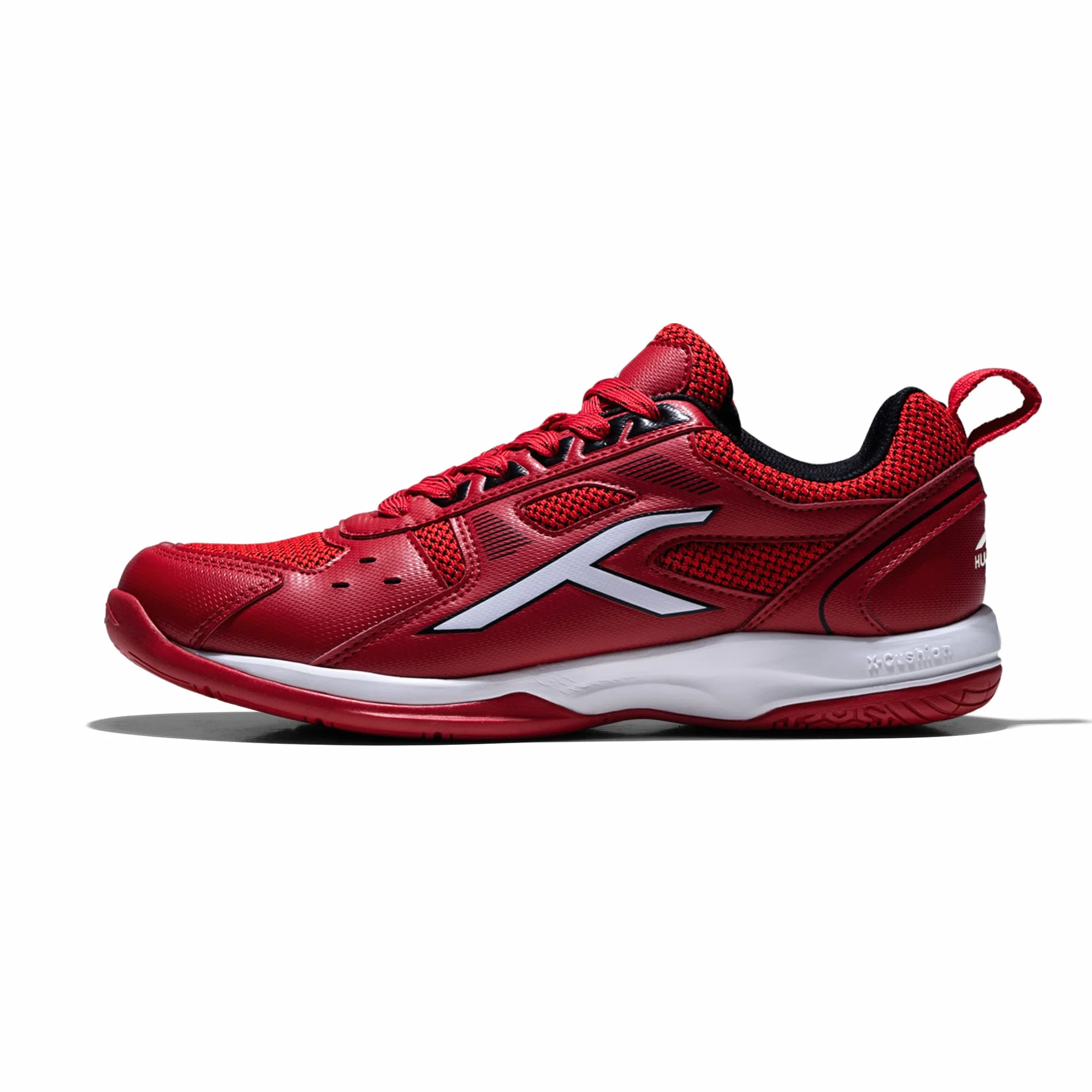 Hundred Raze Non-Marking Badminton Shoes Men Polyester Rubber Indoor Tennis Squash Padel