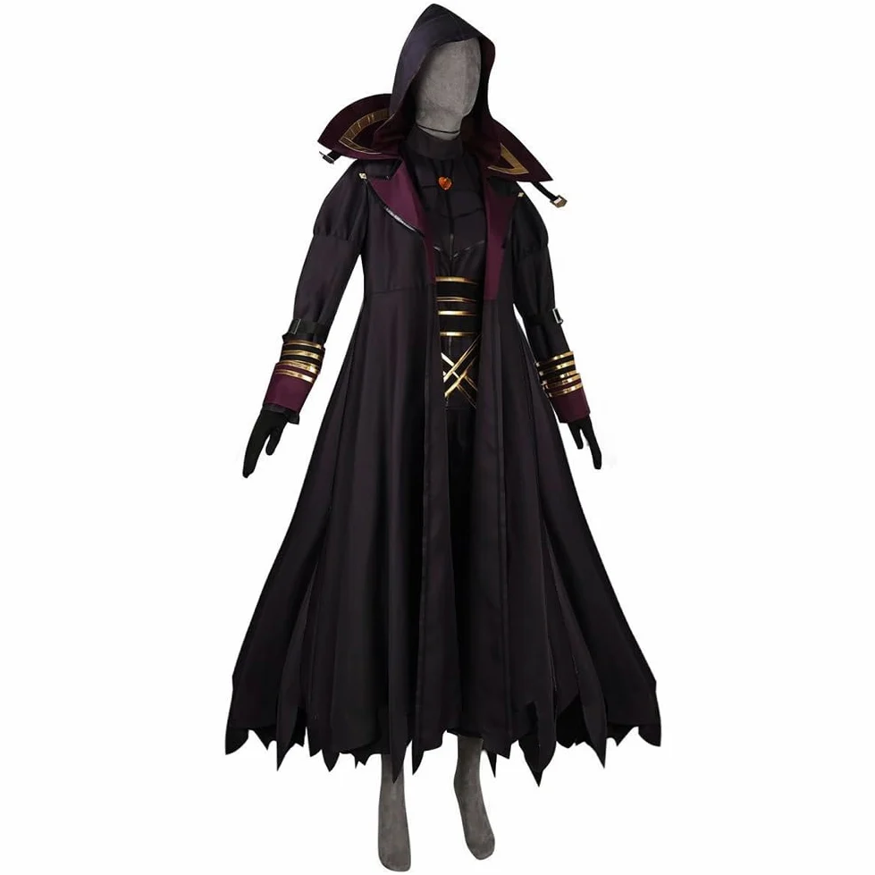 DEXSHUN Cid Kageno Cosplay Anime Disfraz Hombre Uniforme Traje Adulto Juego de rol Halloween Carnaval Fiesta Cosplay Ropa