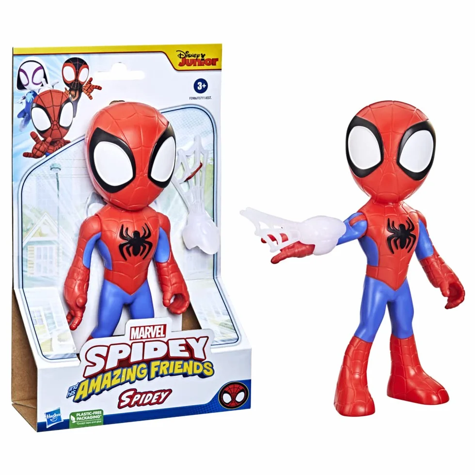 Marvel SPIDEY AND HIS AMAZING FRIENDS Figura Gigante 22.5 cm Juguete niños 3 años