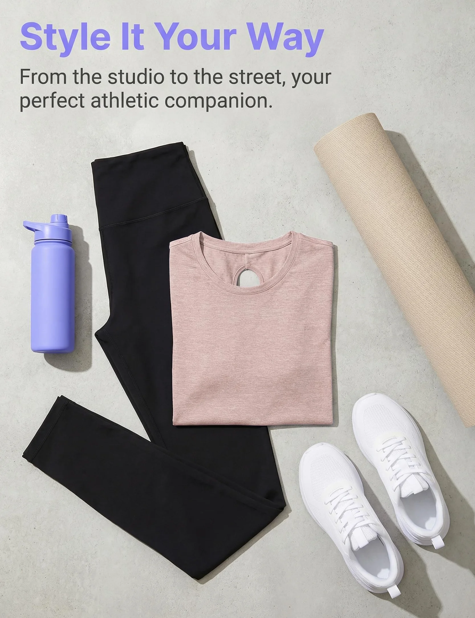 Camiseta Deportiva Mujer Manga Corta Cuello Redondo Transpirable Secado Rápido Fitness Yoga Running S-XXL