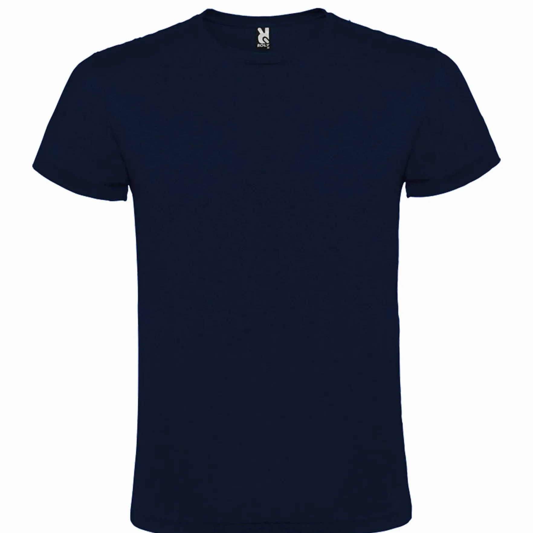 ROLY Camiseta Hombre Manga Corta Algodón Atomic 150 6424 Blanca Negra
