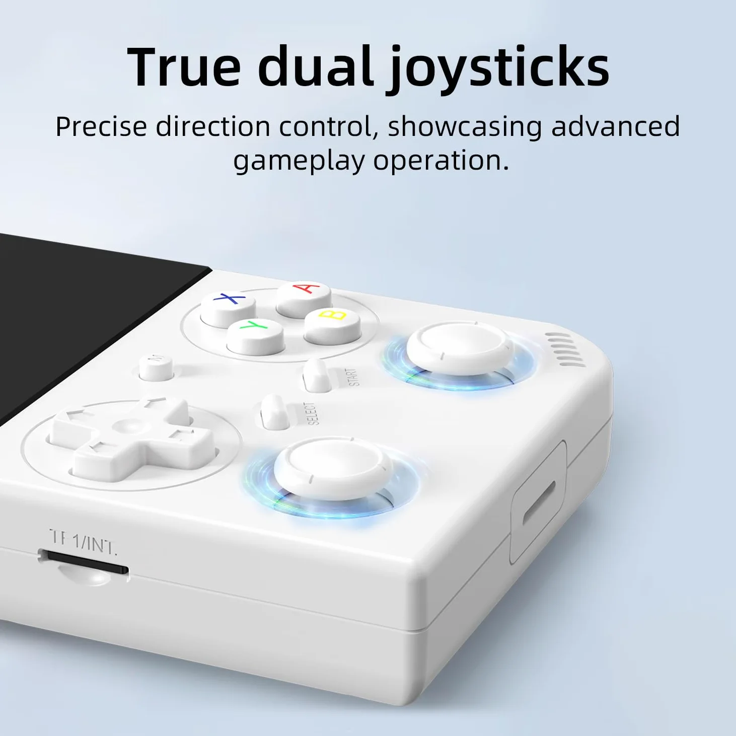 RG 35XXPro Consolas de juegos de mano RG35XXPro Consola de juegos retro con tarjeta de 64 GB, consola de videojuegos Linux 64 bits, soporte portátil de bolsillo, para arcade, compatible con más de 30