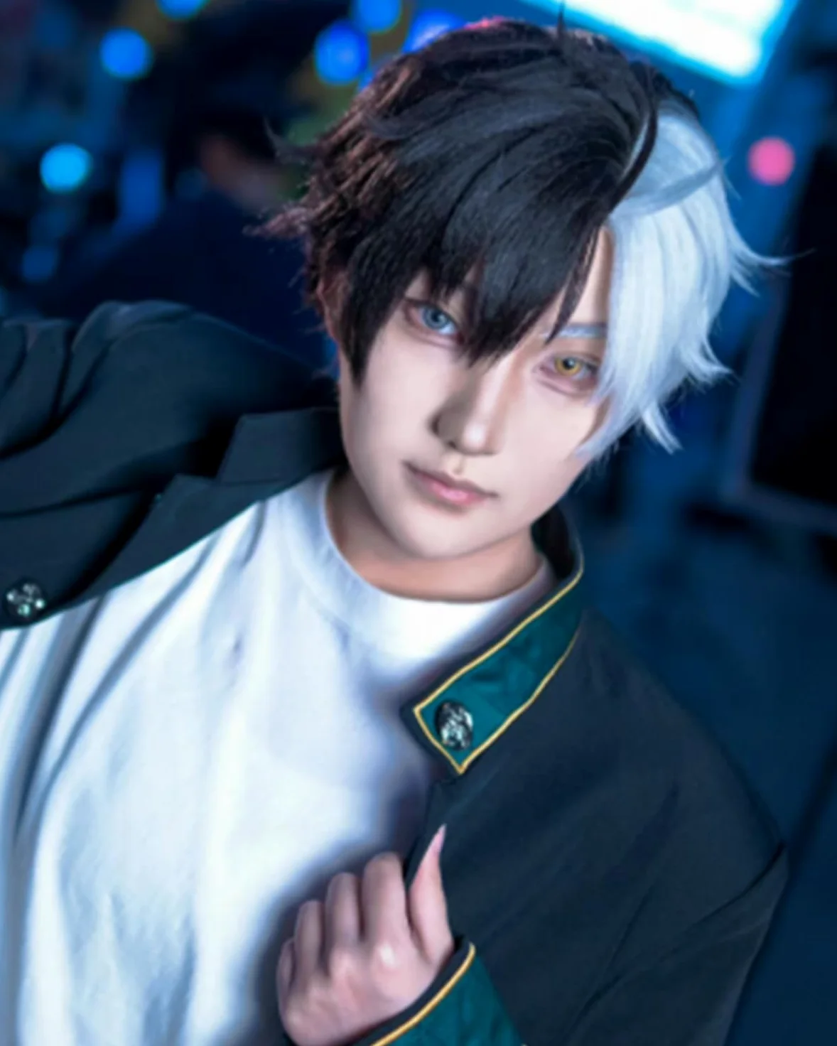 Fiamll Disfraz de cosplay juvenil, disfraz de personaje, uniforme, juego completo, Halloween, carnaval, vestido
