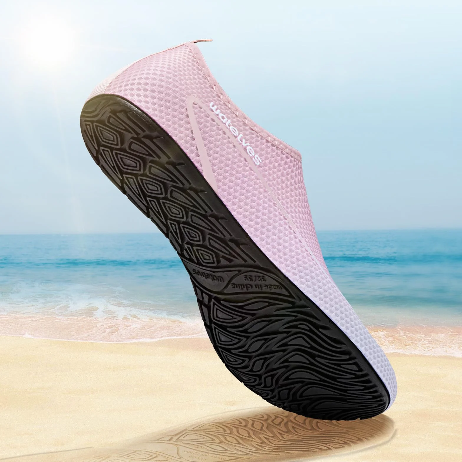WateLves Zapatos Acuáticos Antideslizantes Snorkel Surf Descalzos Piscina Playa Agua