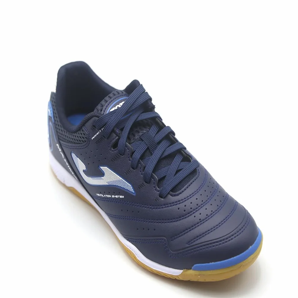 Buty Joma MAXW2531IN fútbol sala hombre czarne z zielonym i żółtym, antypoślizgowe