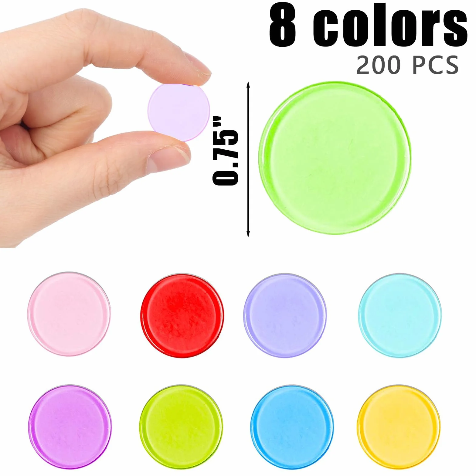 200 Pcs fichas bingo