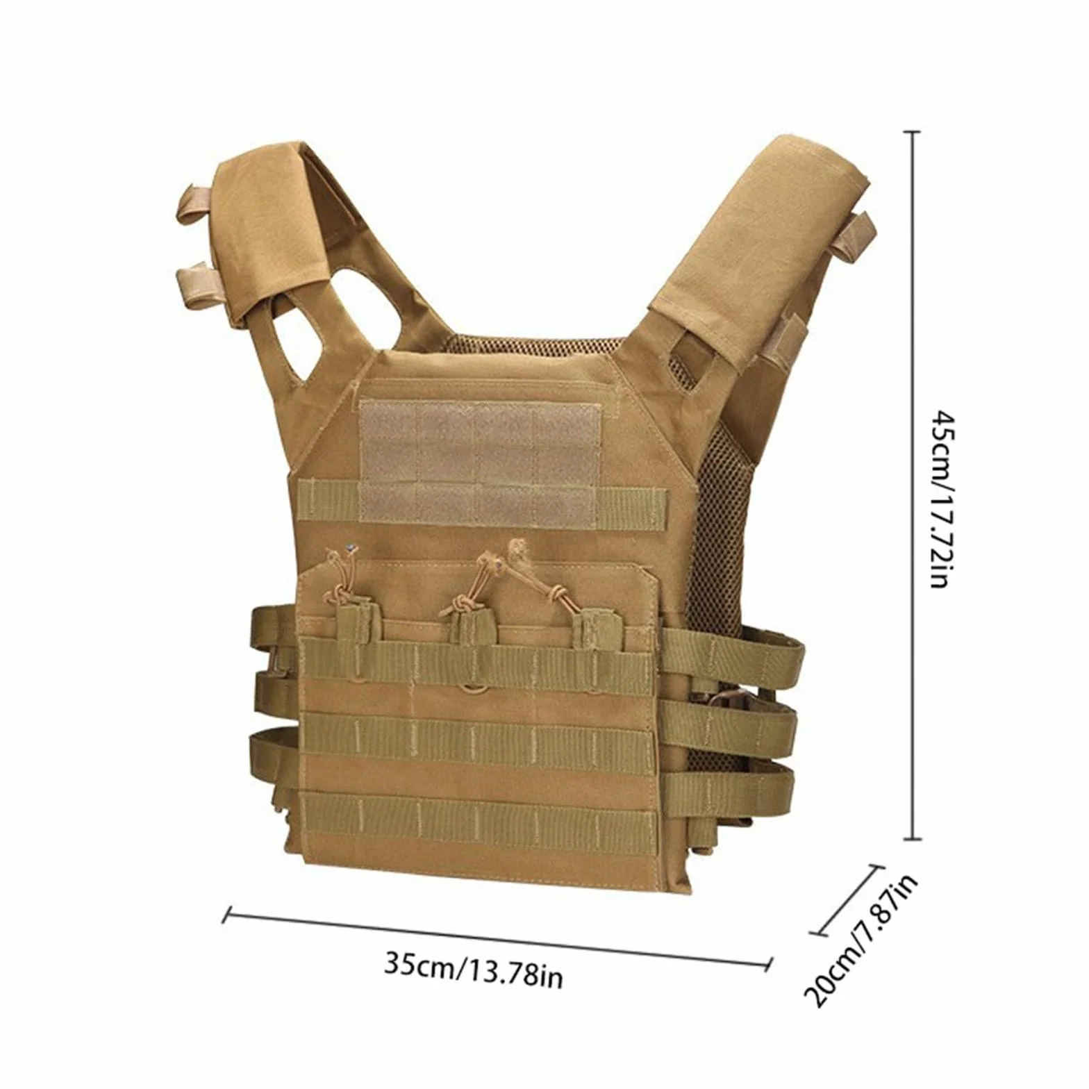 Chaleco táctico ligero de liberación rápida para airsoft paintball tiro camuflaje transpirable