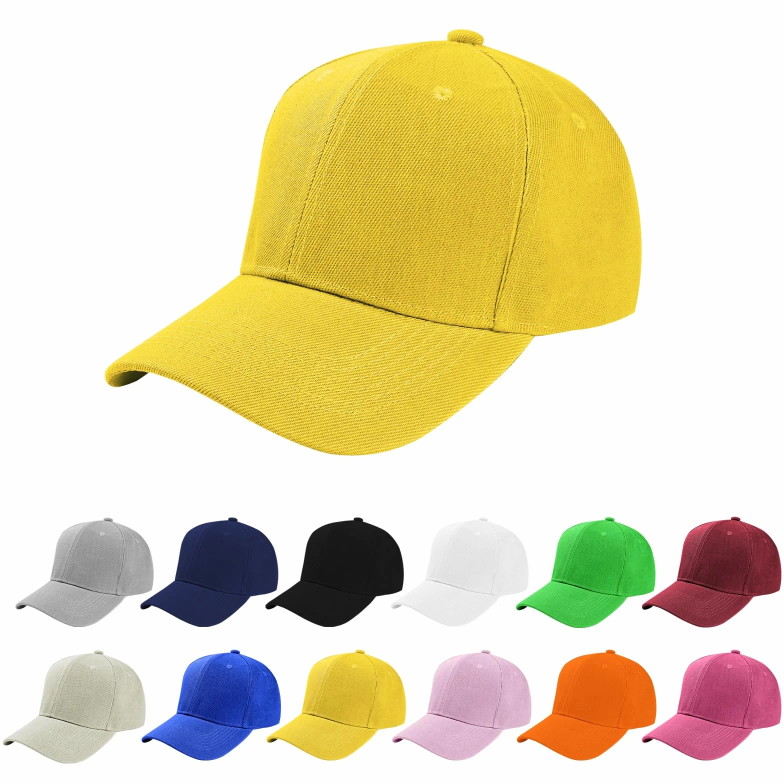 Aomig Gorras de Beisbol Ajustable Hombre Malla Transpirable Verano Deportivas Unisex Adulto Running Tenis Golf
