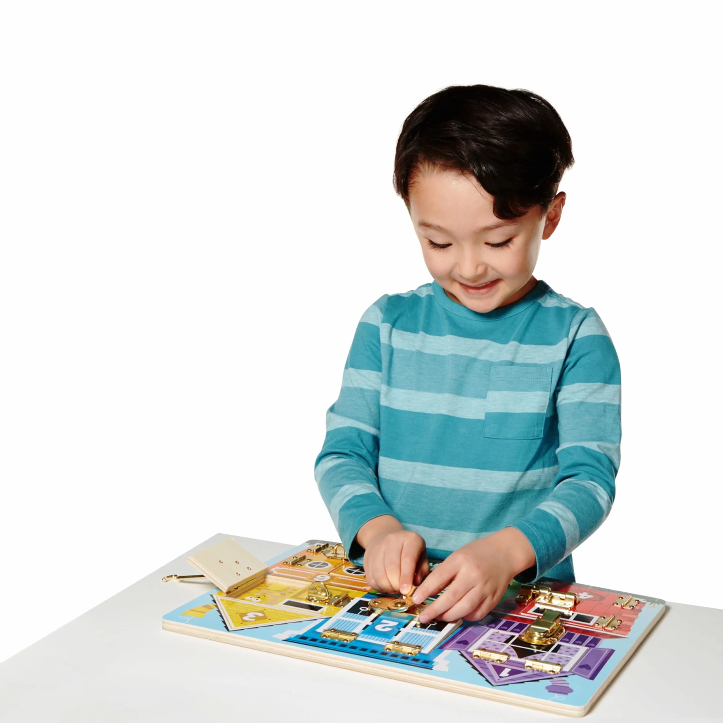 Melissa & Doug | Tablero De Pestillos | Juguetes de desarollo | 3+ Years