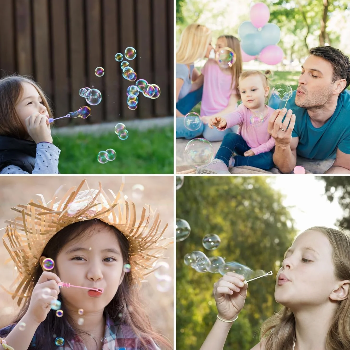 SULOLI 20 Piezas Mini Pompas de Jabón，Palitos de Burbujas de Pascua，Burbuja Varita de Burbujas para Cumpleaños Infantiles, Bodas，Pascua，Exteriores Juguetes para Niños (5 Estilos
