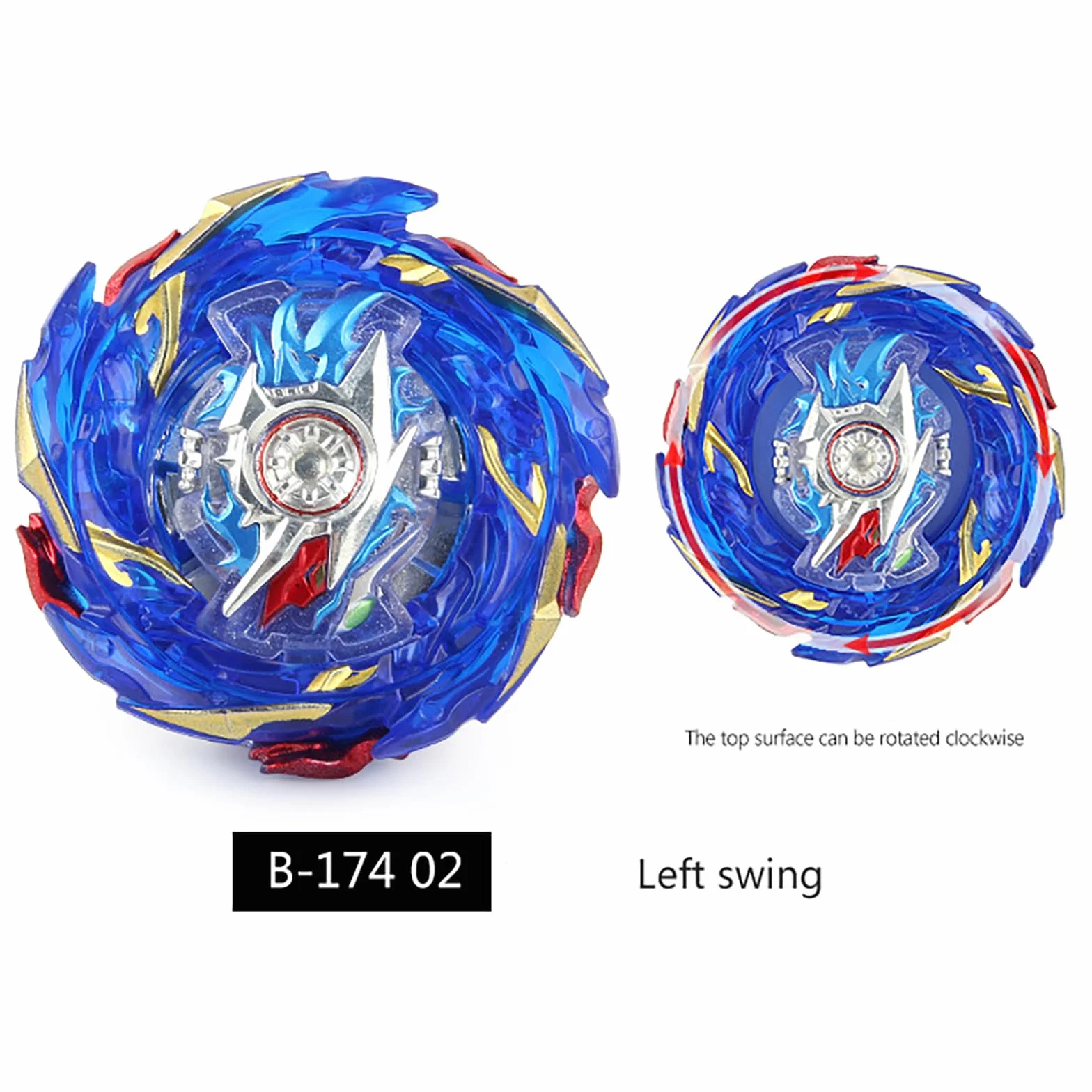 Peonzas de Batalla Gyros Set, 4D Battle Gyros Model Speed Gyros con, Juguetes clásicos Regalo para,(B-174-1+B-174-2)