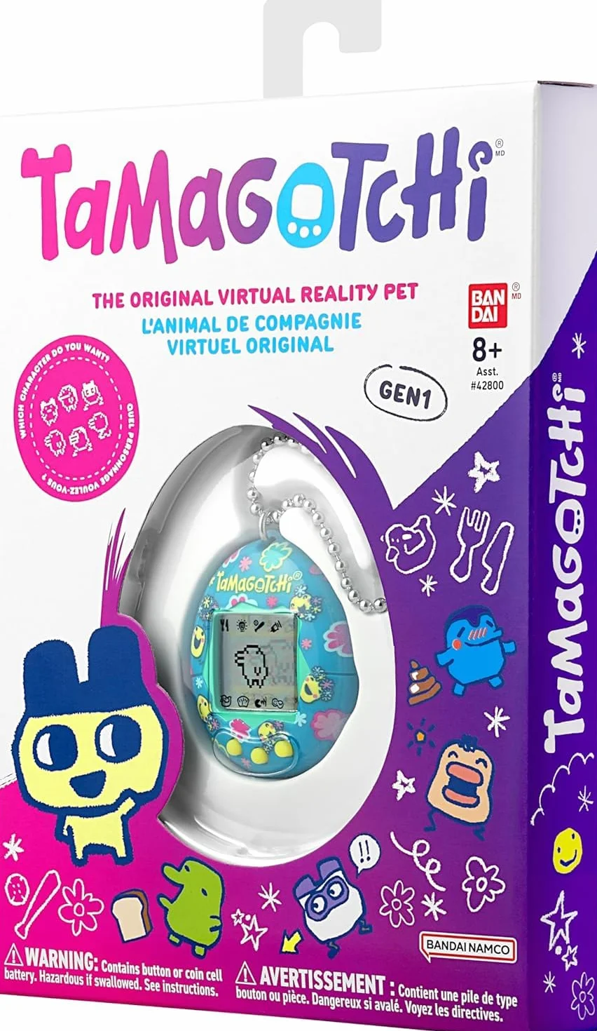 BANDAI Tamagotchi Mascota Virtual Pink Treasure Jewel Multicolor Juguete Electrónico Mayores 8 años