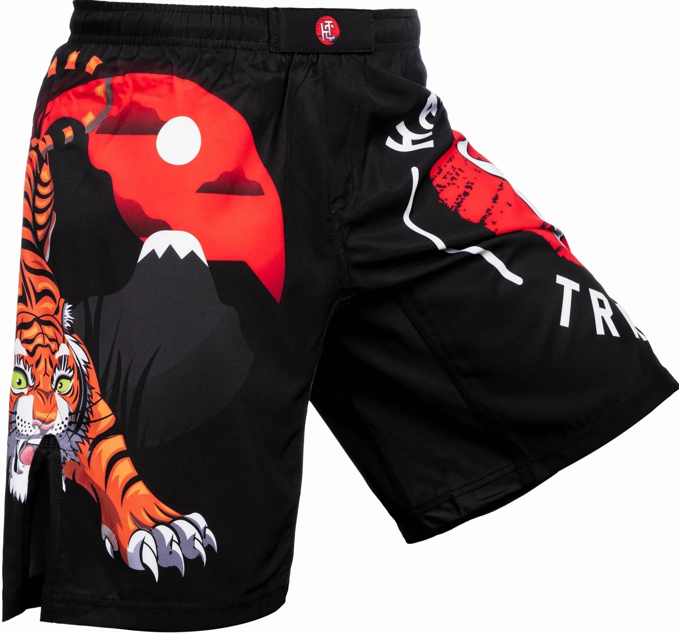Kids Boxing Shorts Japan Tiger Fitness Sport Activities