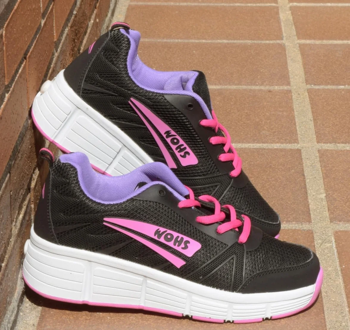 Zapatillas Deportivas con Ruedas Automáticas Retráctiles