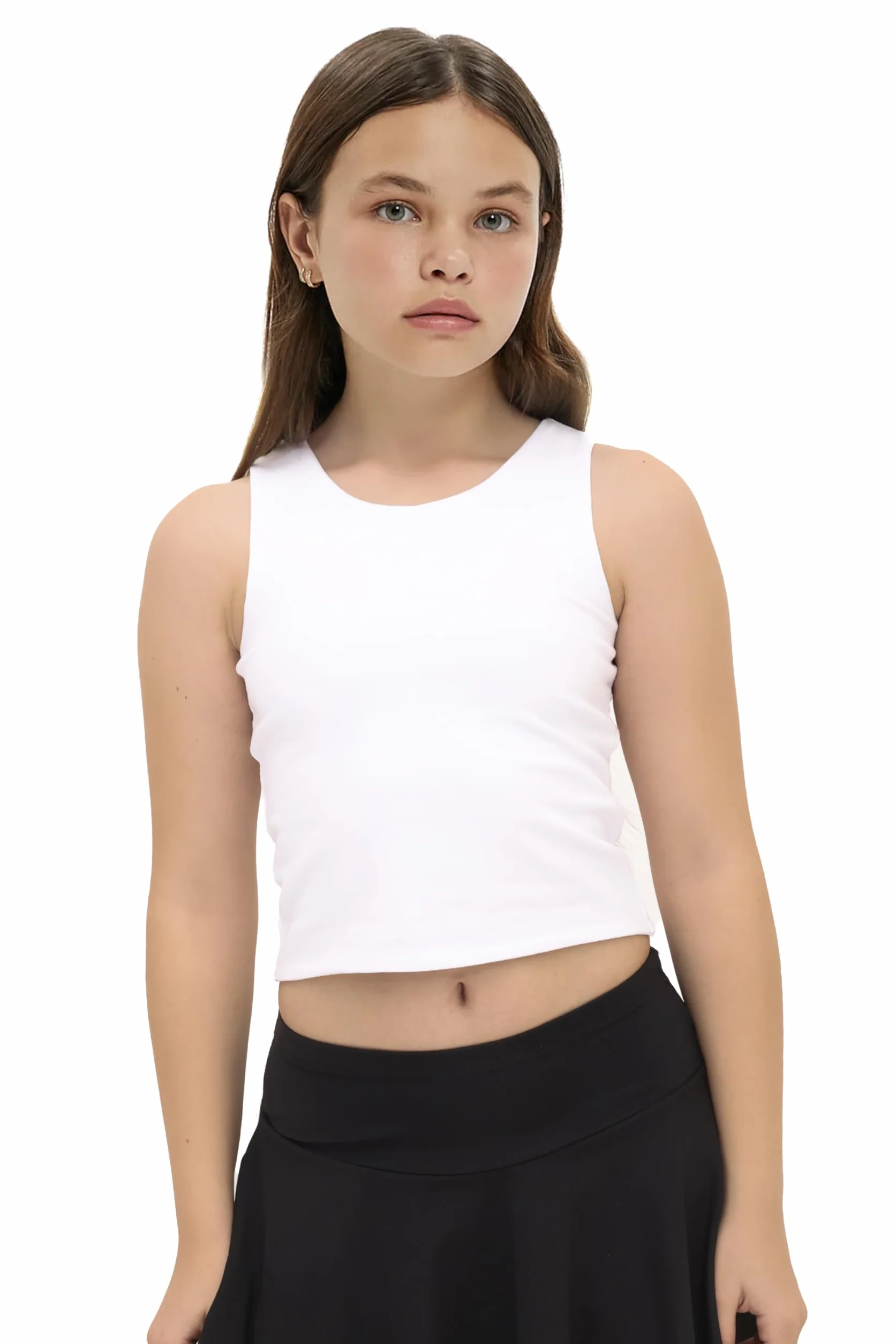 Lilax Camiseta Corta sin Mangas con Doble Forro para Niña