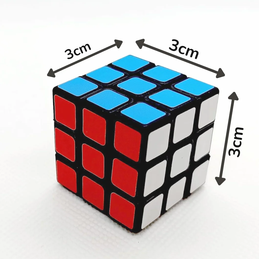 Mini Cubos Mágicos 3x3cm Juguetes para Fiestas Infantiles Regalos Cumpleaños Niños Sorpresas Bolsas Relleno Piñata