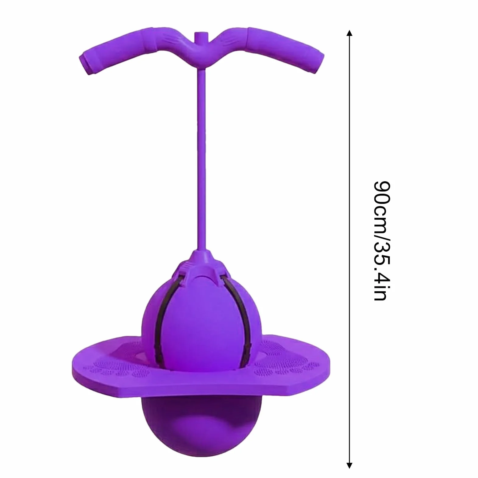 Balón hinchable con mango, pelota de salto de equilibrio, pelota de salto con bomba para niños y adultos, juguete divertido para equilibrio, entrenamiento de salto al aire libre y en