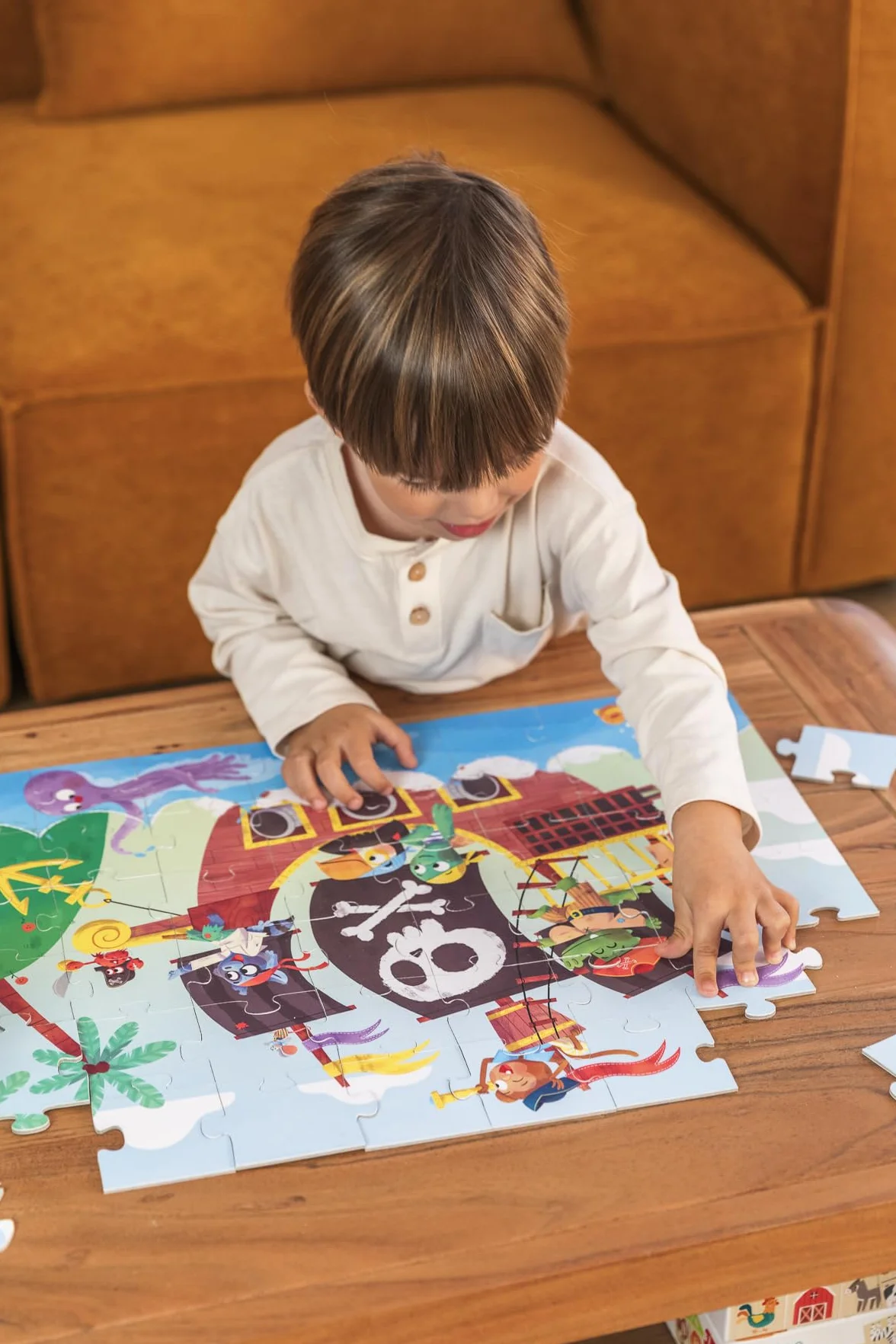 Goula Puzzle XXL Piratas - para niños a Partir de 4 años
