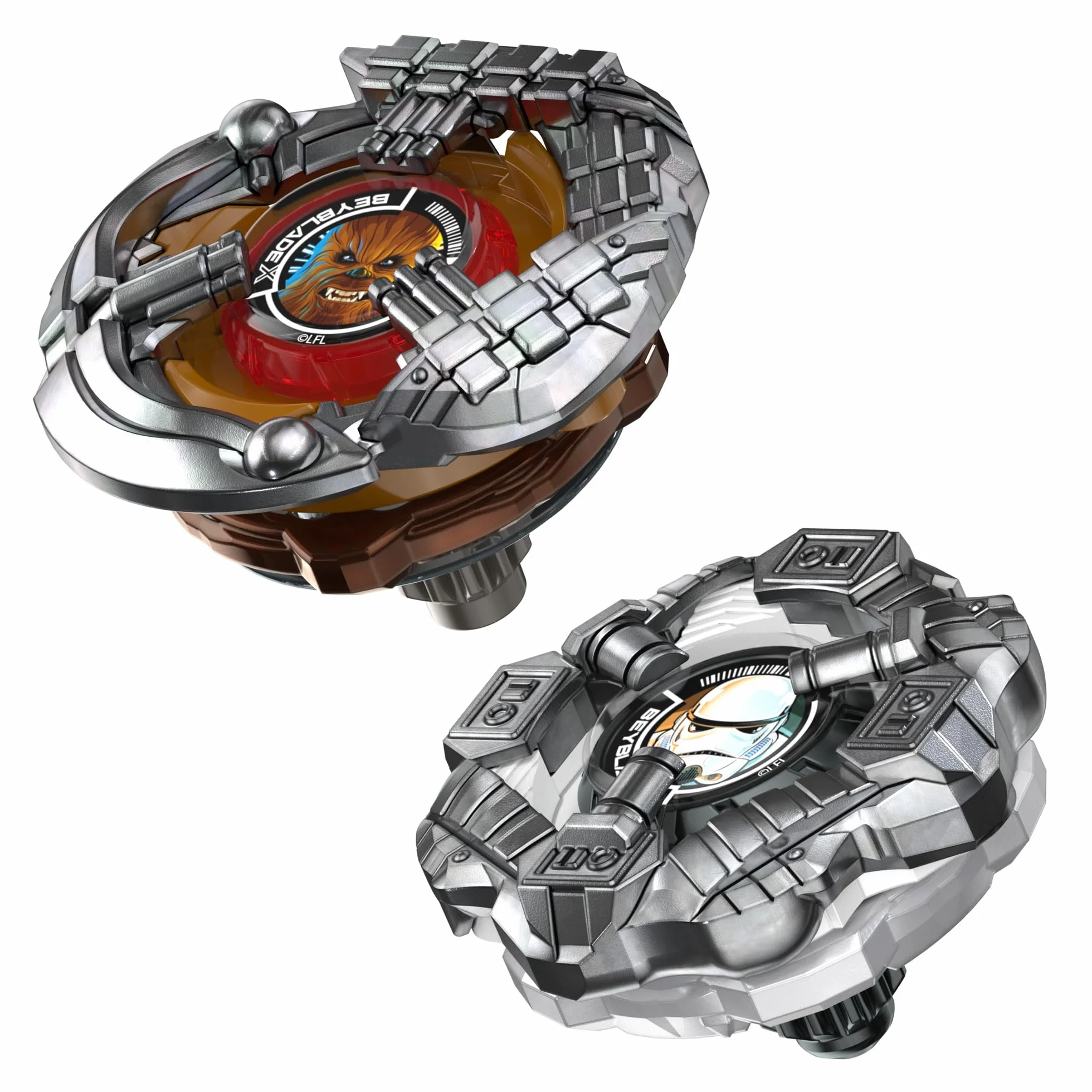 Beyblade X Star Wars Chewbacca 4-80LF vs Stormtrooper 5-70B