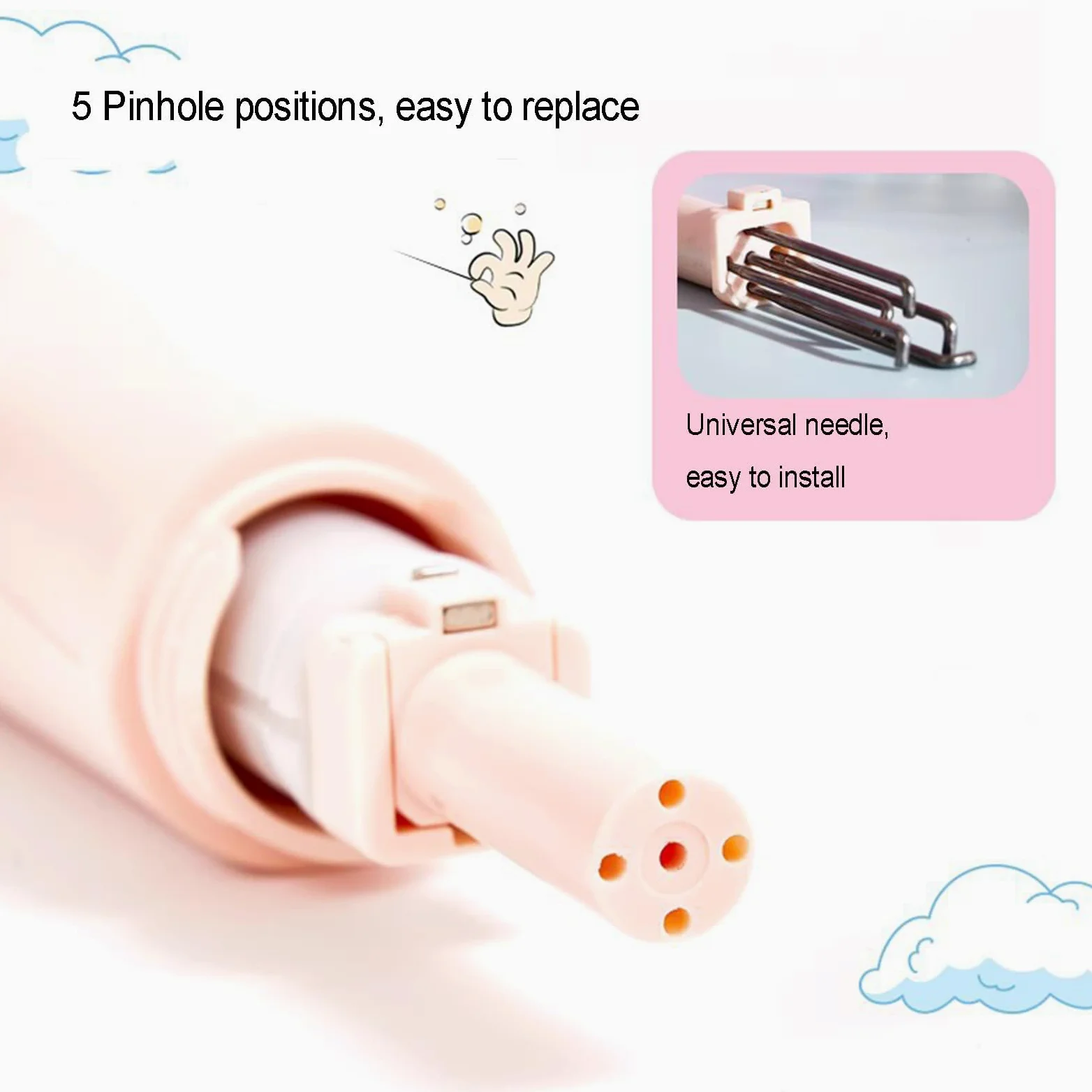 Herramienta eléctrica de fieltro de lana, recargable, con control de 5 velocidades, para pintura de lana y trabajos de fieltro