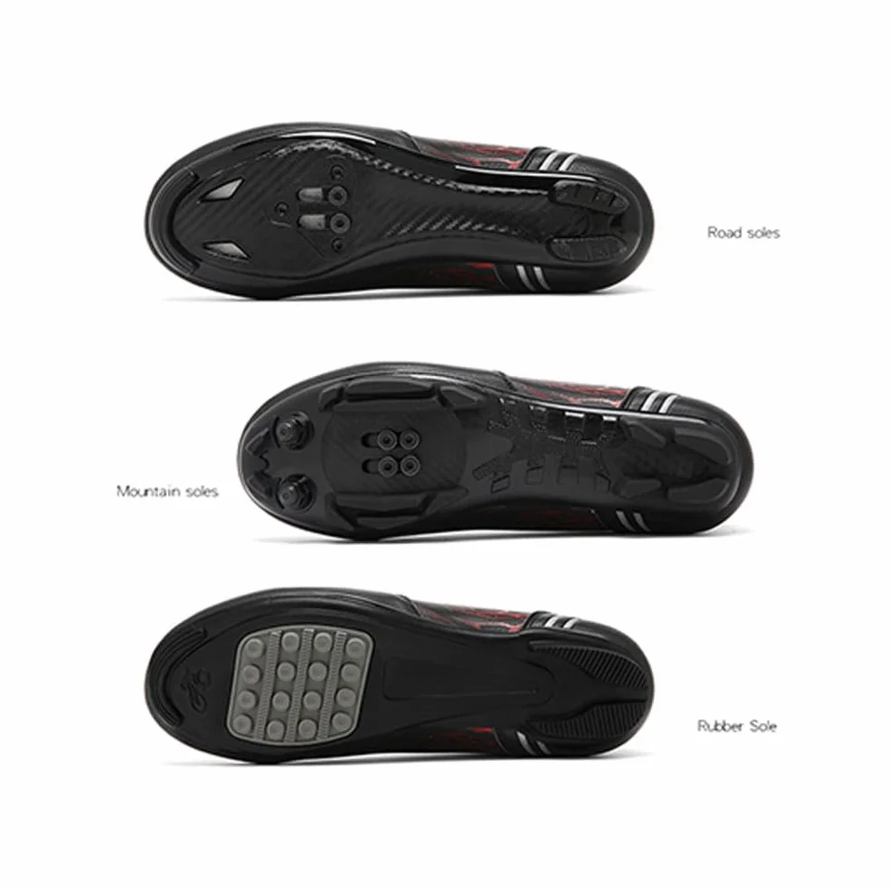 Hixingo Zapatillas de Ciclismo Unisex Adulto MTB Carretera Respirables Antideslizantes T730