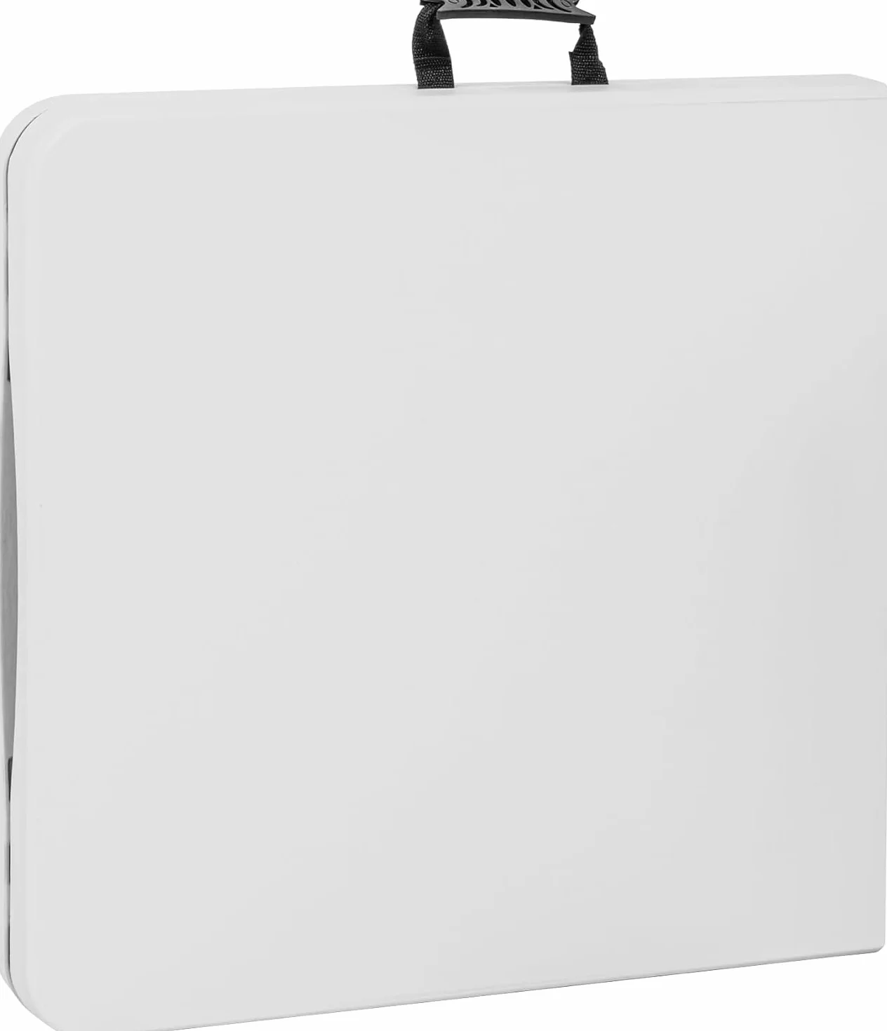 Mesa plegable camping portátil rectangular 122x61cm 120kg blanca
