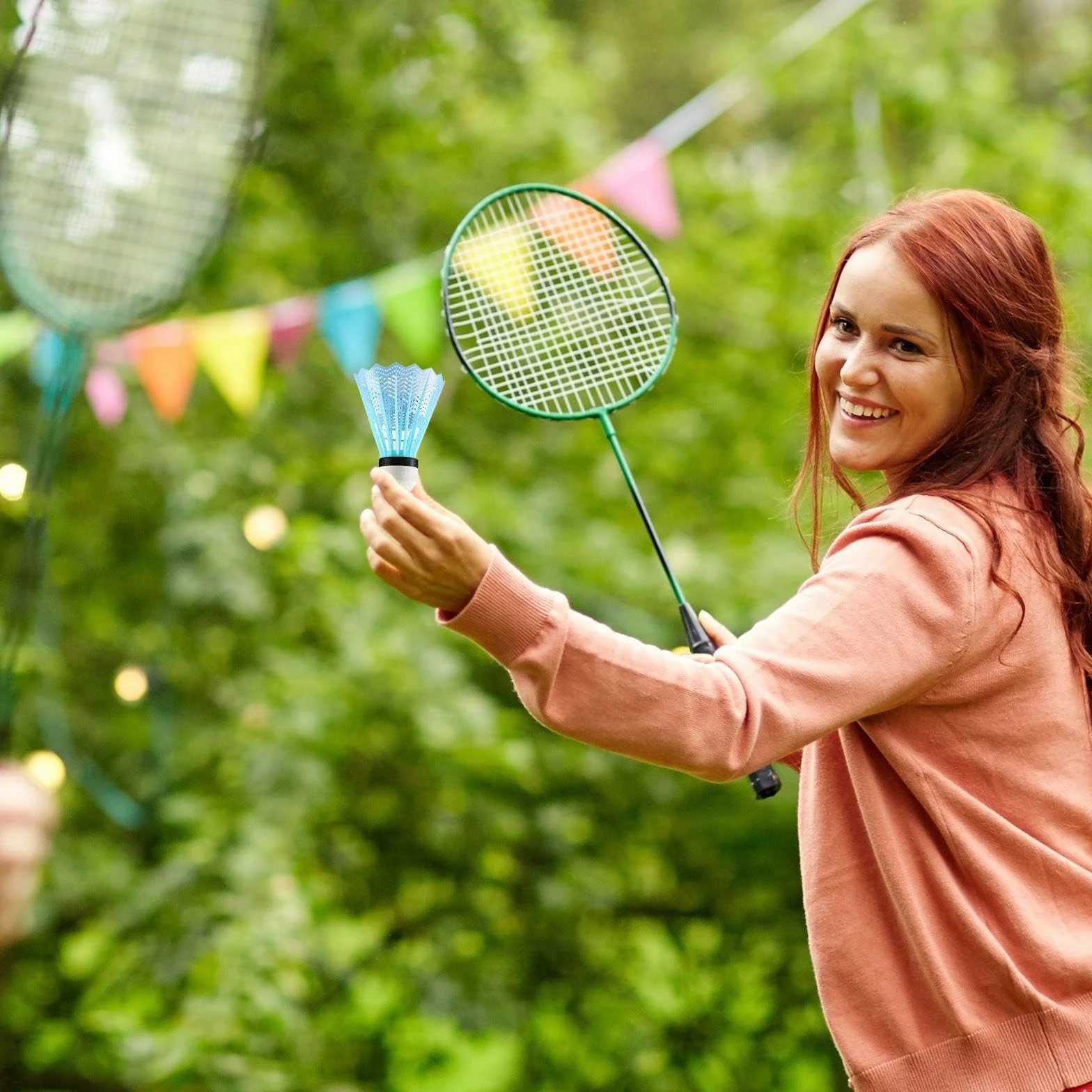Bádminton Colorido 10 Piezas, Accesorios Entrenamiento, Plástico Duradero