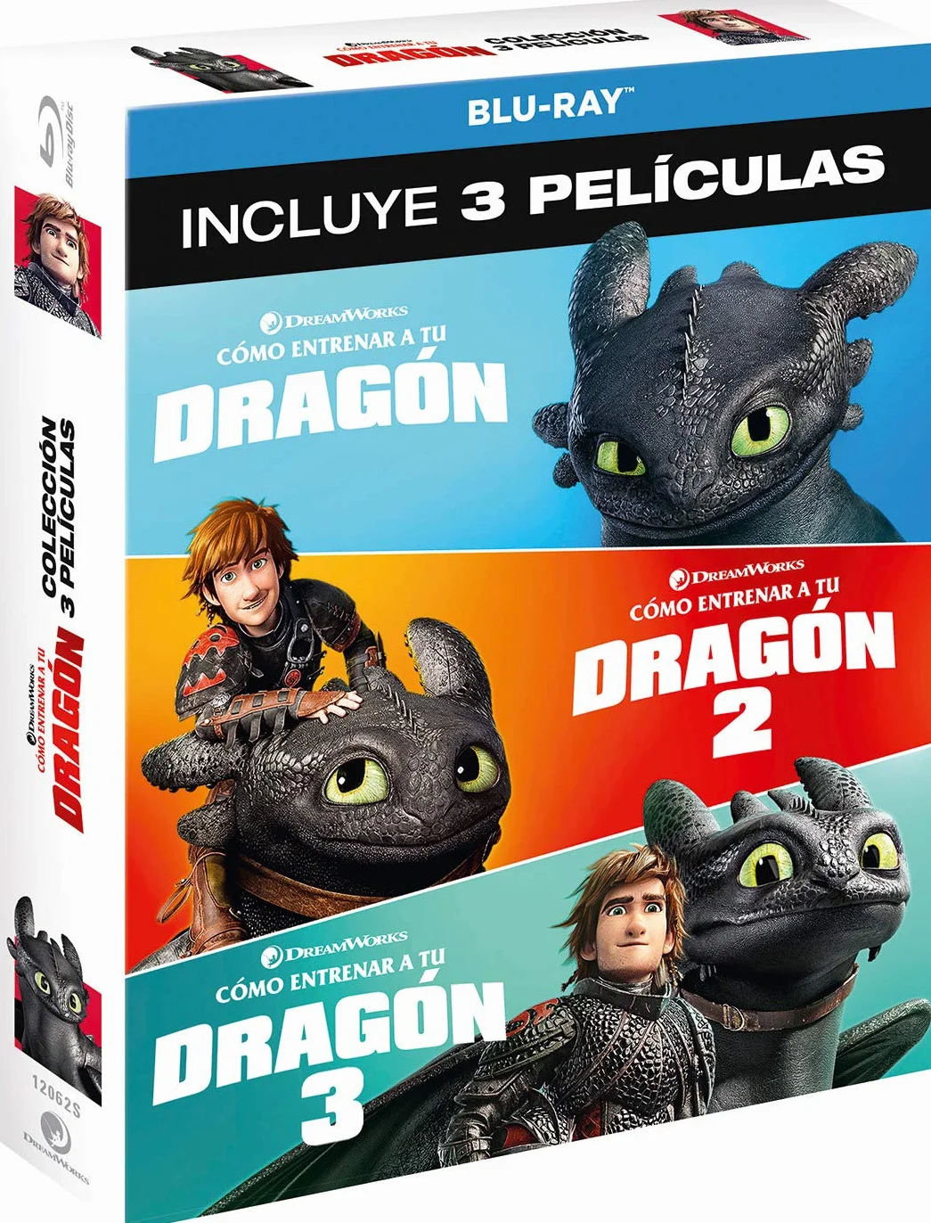 Pack 1 - 3: Cómo Entrenar A Tu Dragón [Blu-ray]