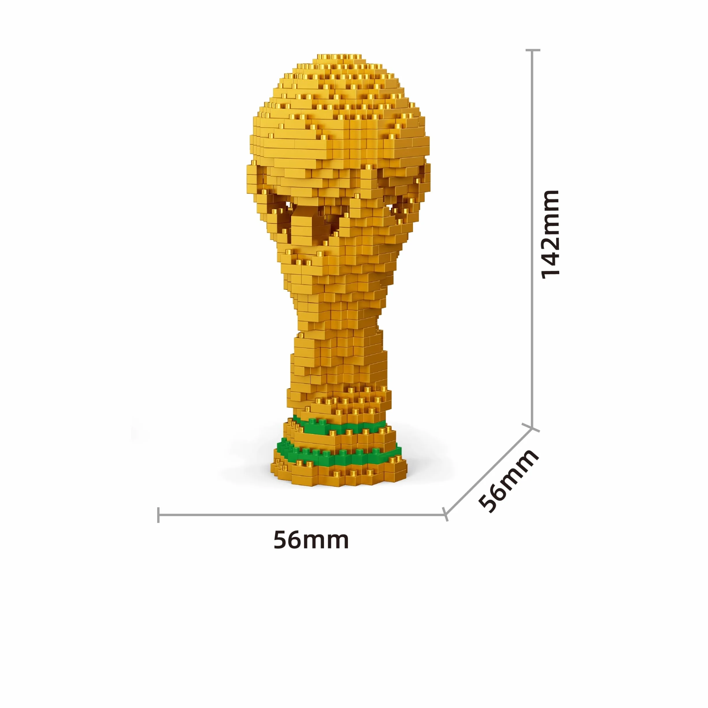 Puzzle 3D Copa del Mundo Fútbol para Niños 6-10 Años Regalo