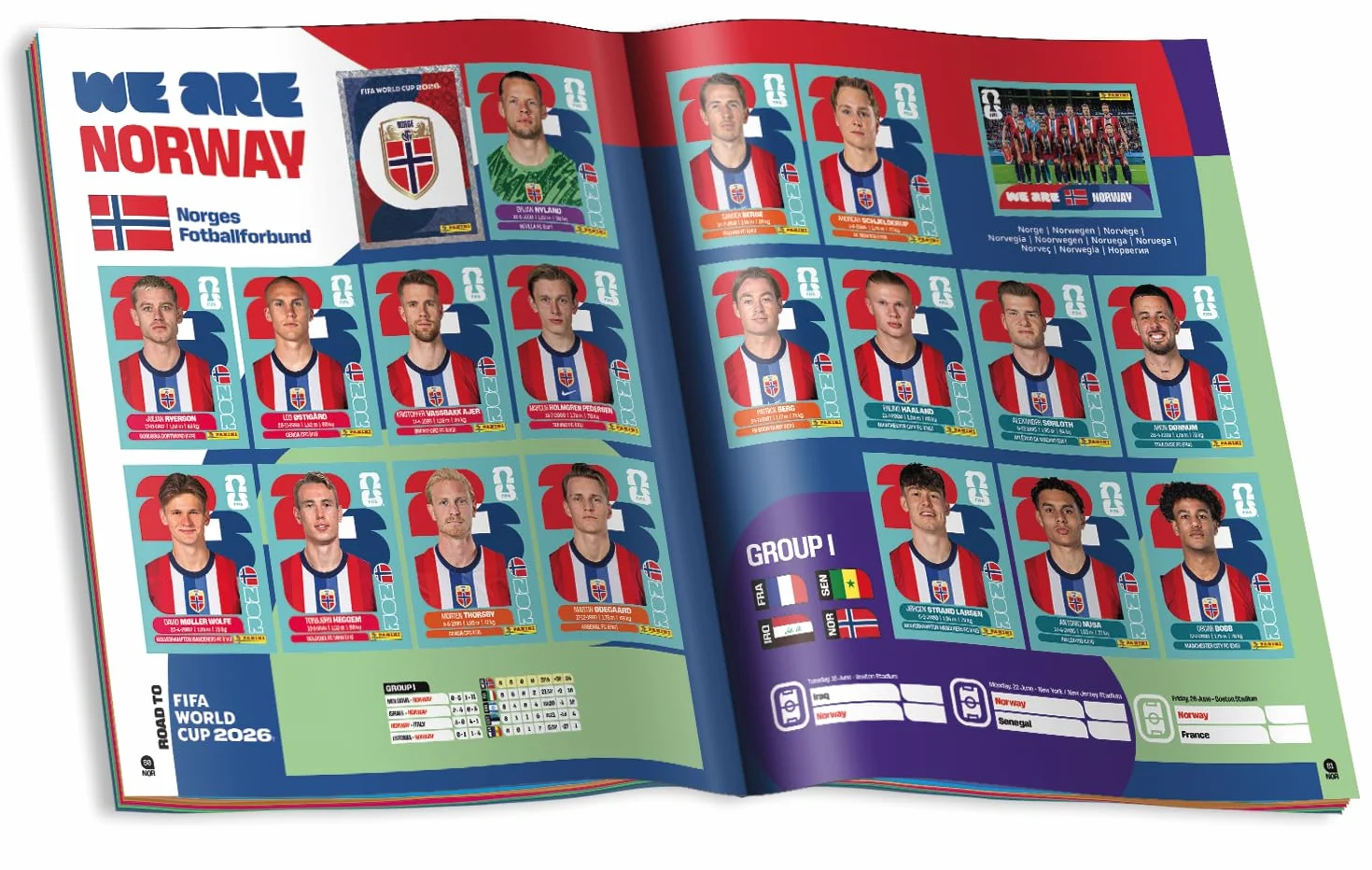Panini Álbum de Calcomanías Copa Mundial FIFA 2026 Multicolor
